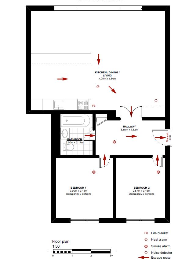Spacious Apartment with Glasgow Green Views in 39 Greendyke Street G1 5PS - Property image 23 - VivreStays