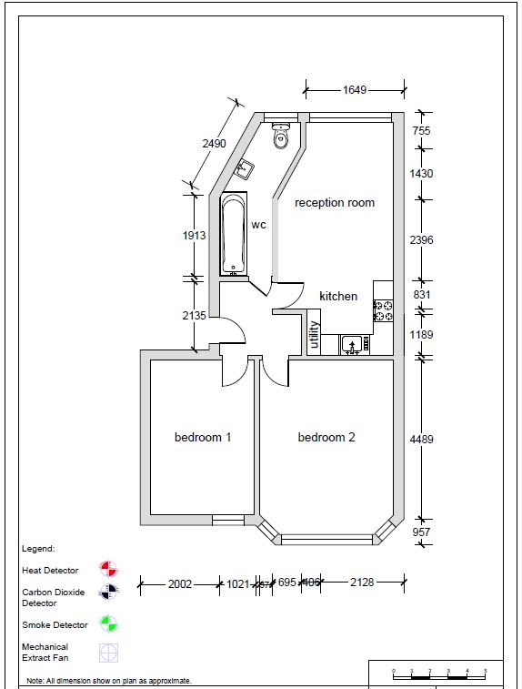 View Bright Flat Near Glasgow City Center in 51 Rose Street G3 6SF Bright Flat Near Glasgow City Center in 51 Rose Street G3 6SF - Property image 13 - VivreStays
