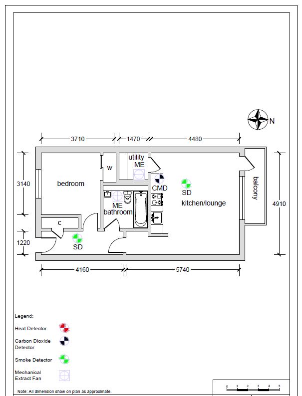 View Stylish Balcony Apartment in Glasgow in 31 Virginia Street G1 1TE Stylish Balcony Apartment in Glasgow in 31 Virginia Street G1 1TE - Property image 18 - VivreStays