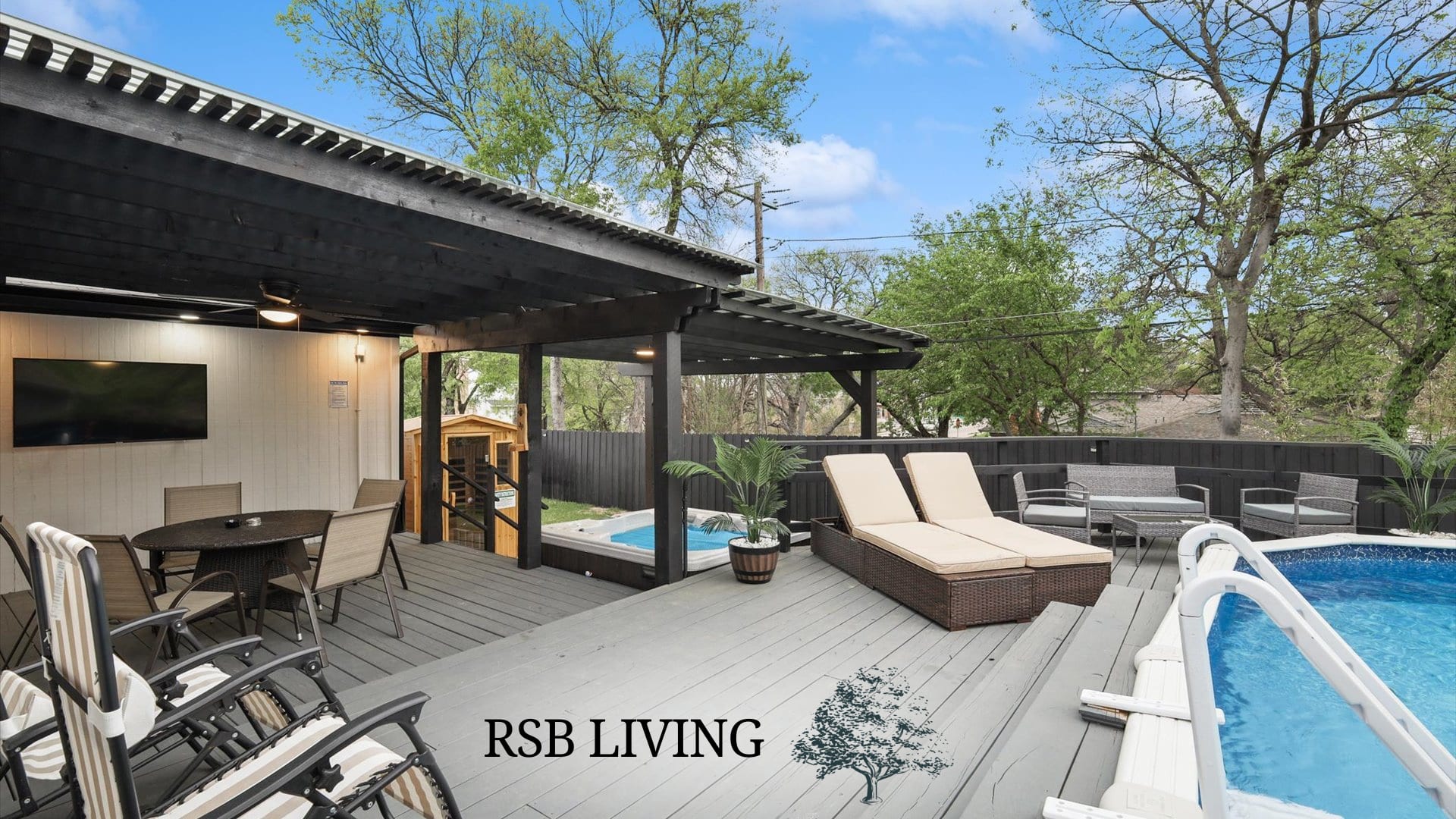 Panoramic 4BR/3B Home with Pool, Grill, Sauna & Game Room