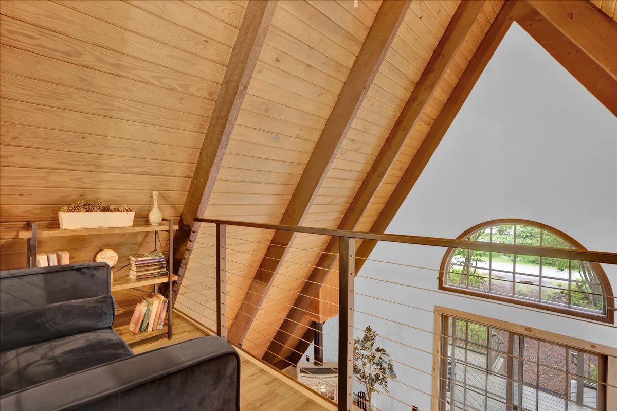 The Cedar A-Frame | Hot Tub | Firepit | Fireplace