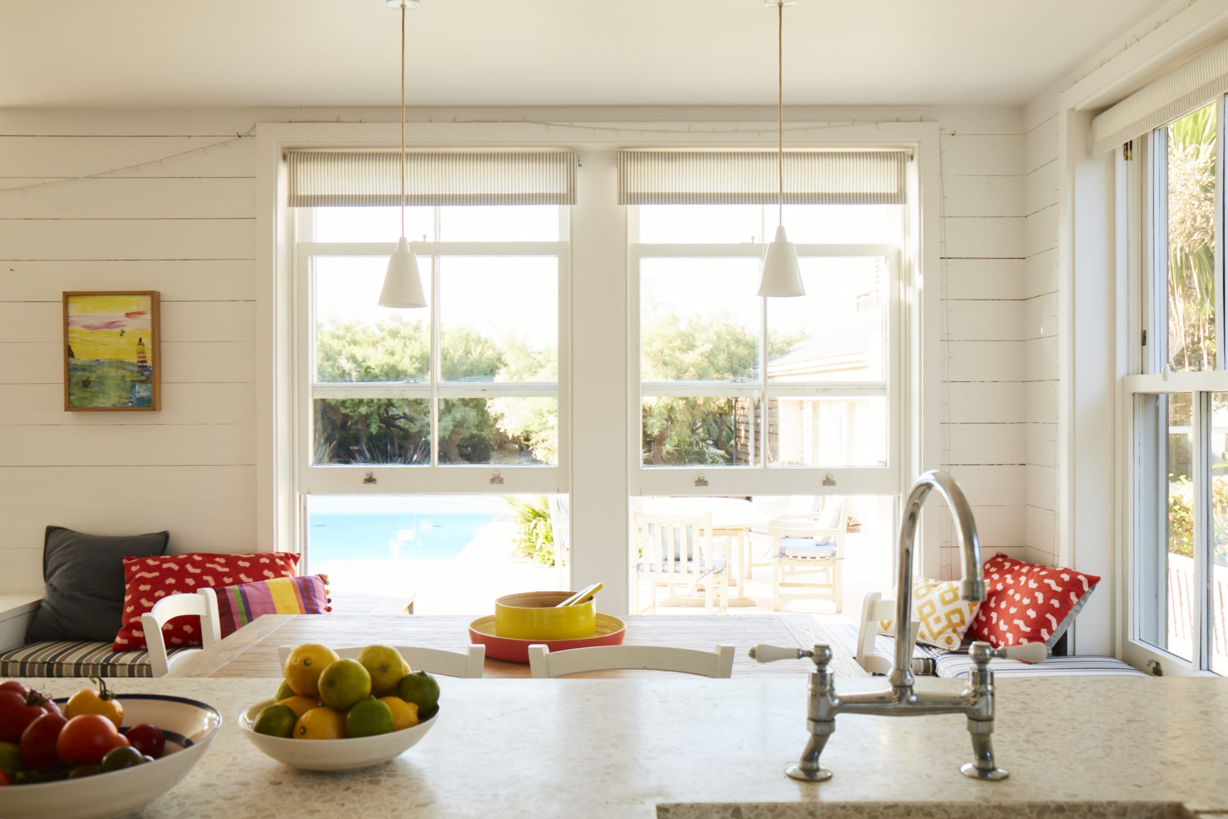 Wash up with a view!