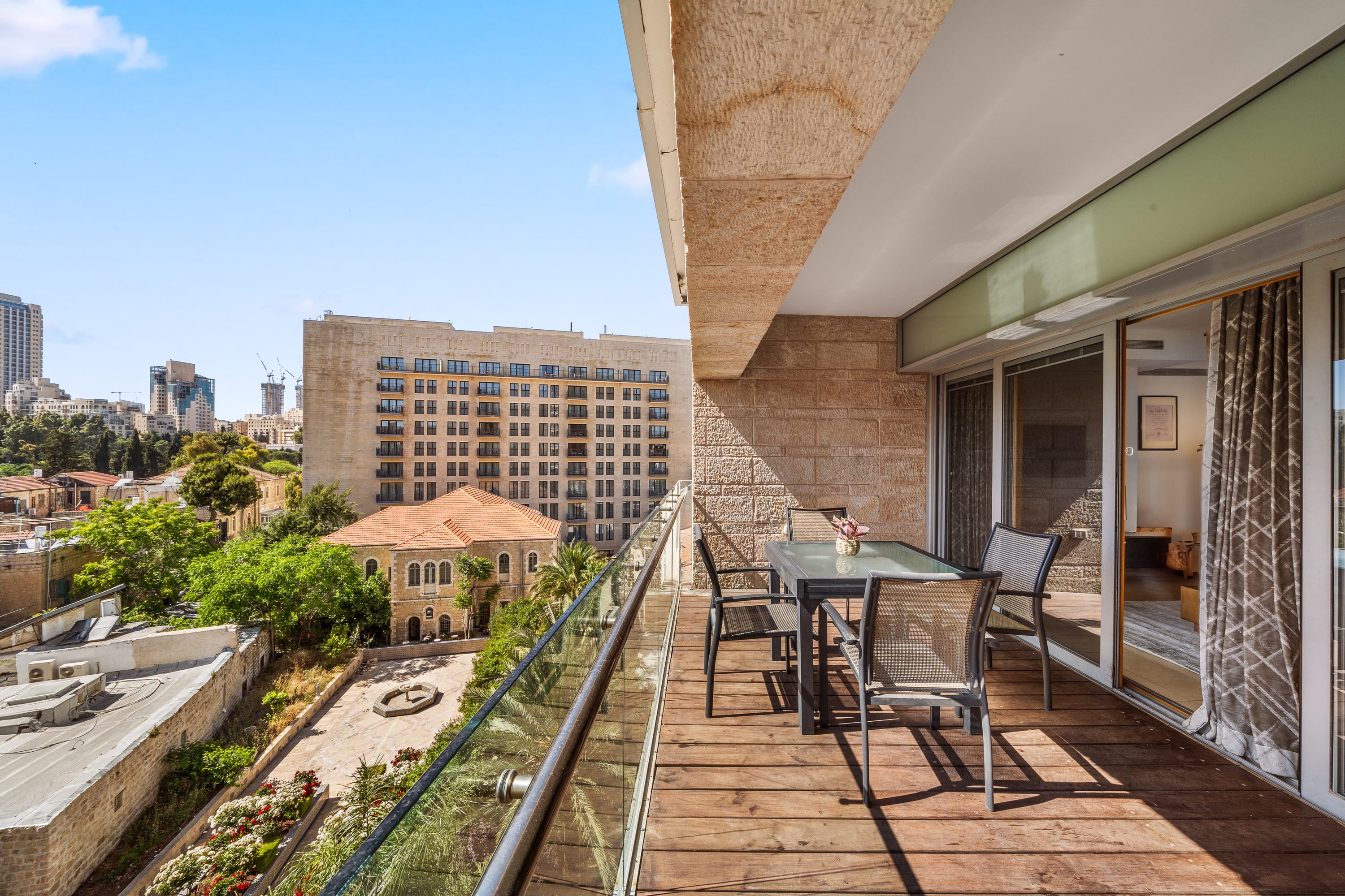 King David Residence Luxury 3 Bedroom, Unit 114 – Pool, Gym & Parking, Mamilla Jerusalem photo 13