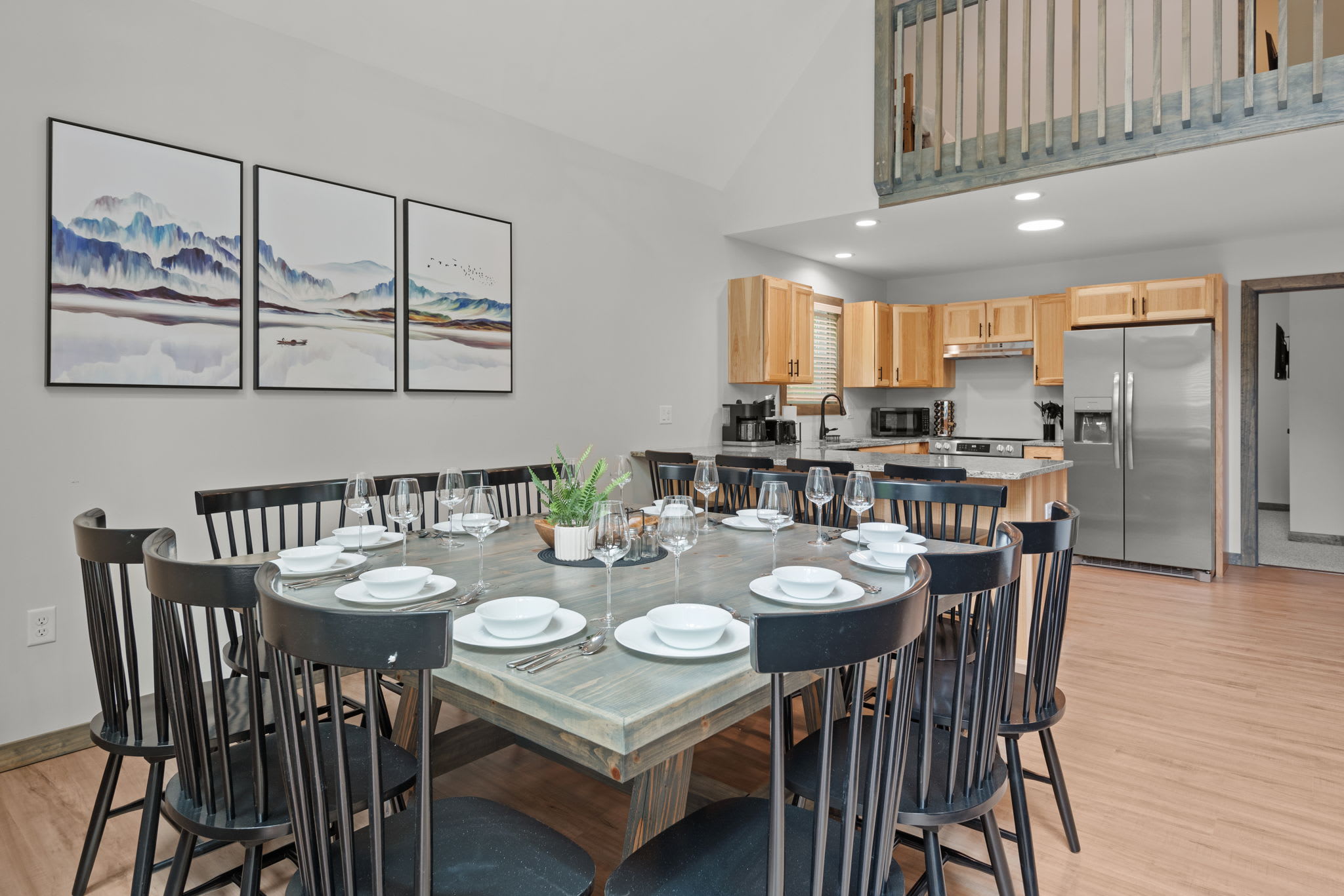 Dining Area and Kitchen View
Bright, open, and ready for gathering. The dining space sits right off the kitchen, making it easy to serve, share, and stay connected.
