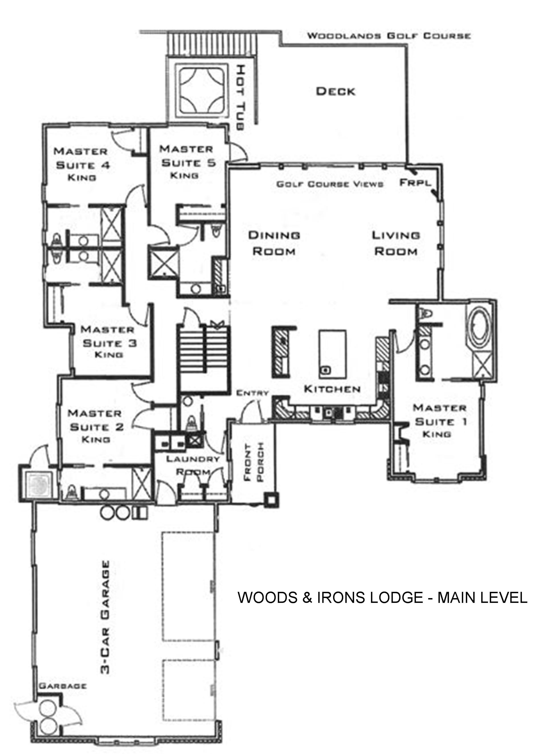 Woods and Irons Lodge - 8 Bedrooms | Sunriver, OR