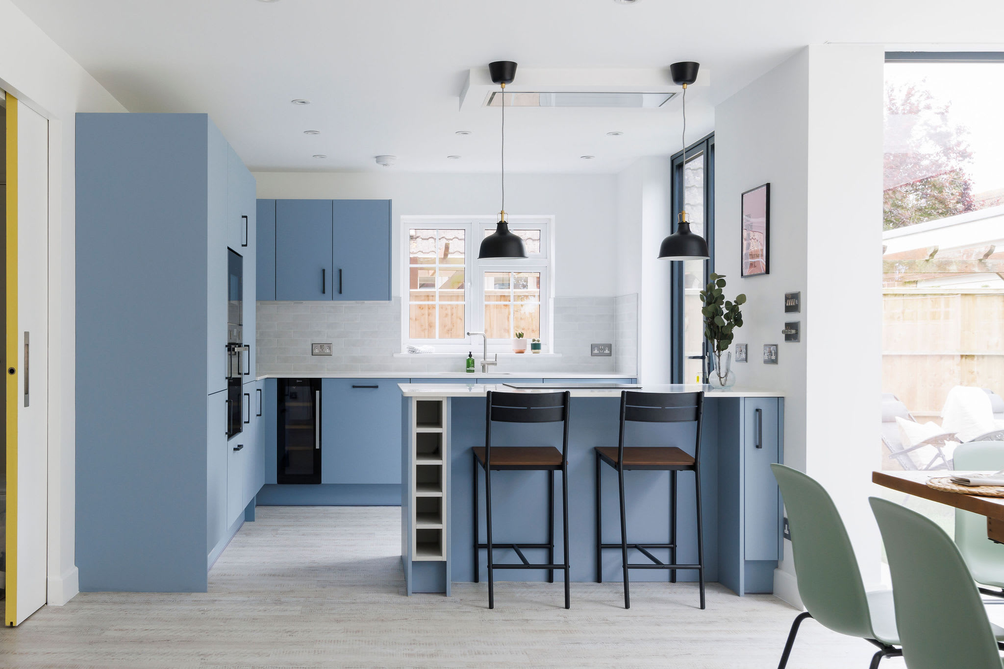 Fully equipped kitchen with modern appliances