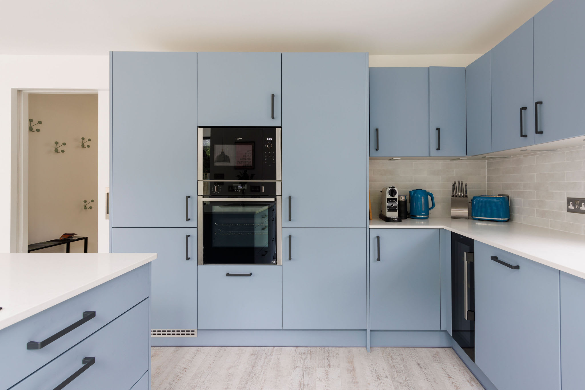 Stylish kitchen with ample storage