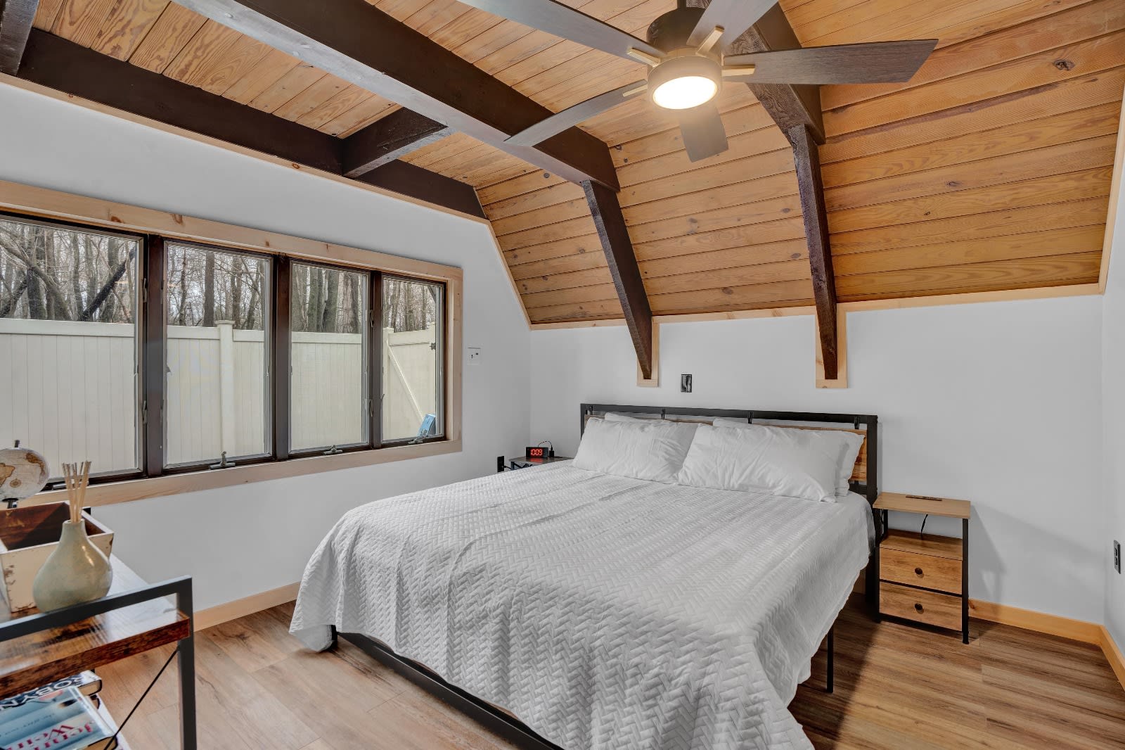 The Cedar A-Frame | Hot Tub | Firepit | Fireplace