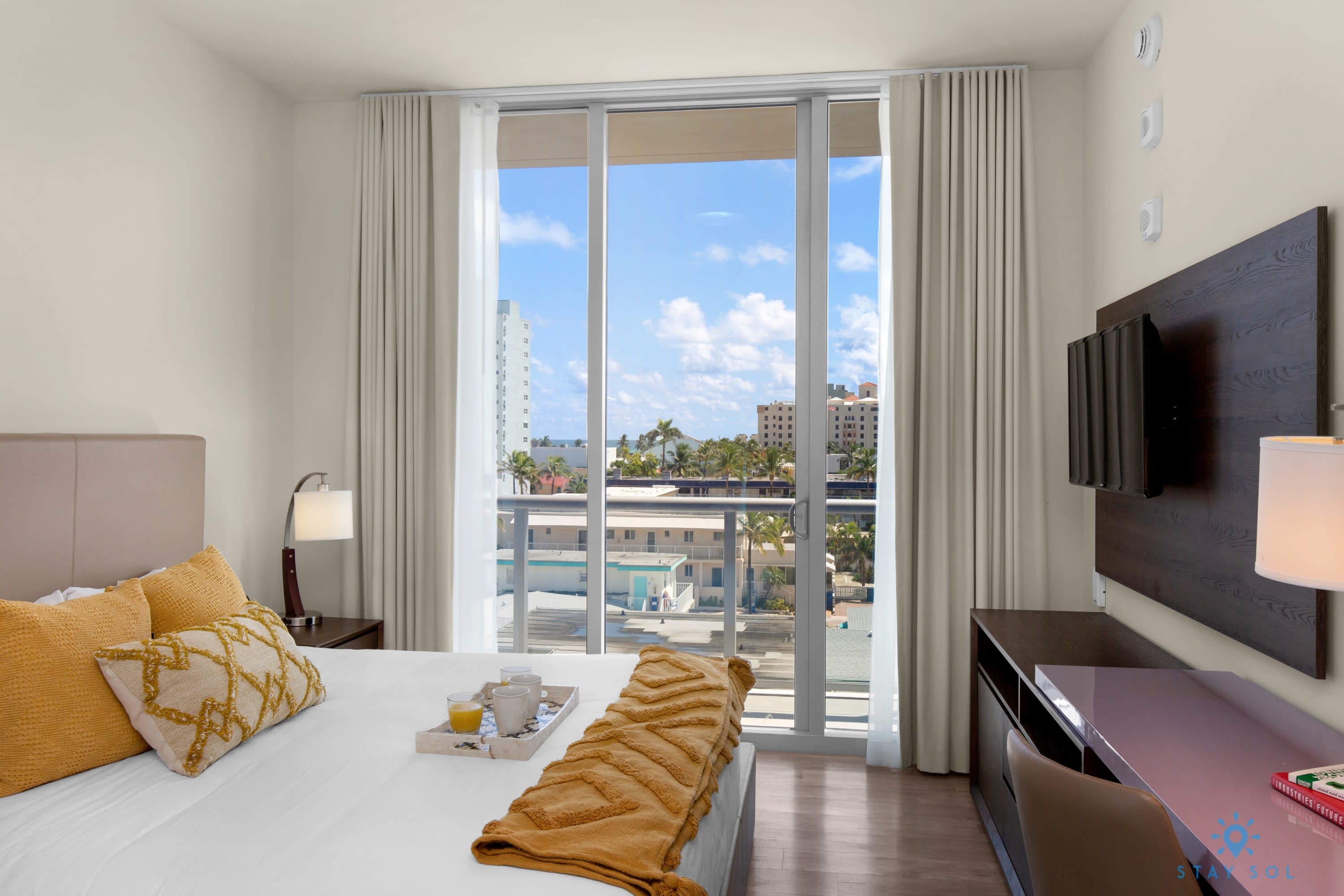 Balcony Beach Getaway + Rooftop Pool — Hollywood, FL — vacation rental
