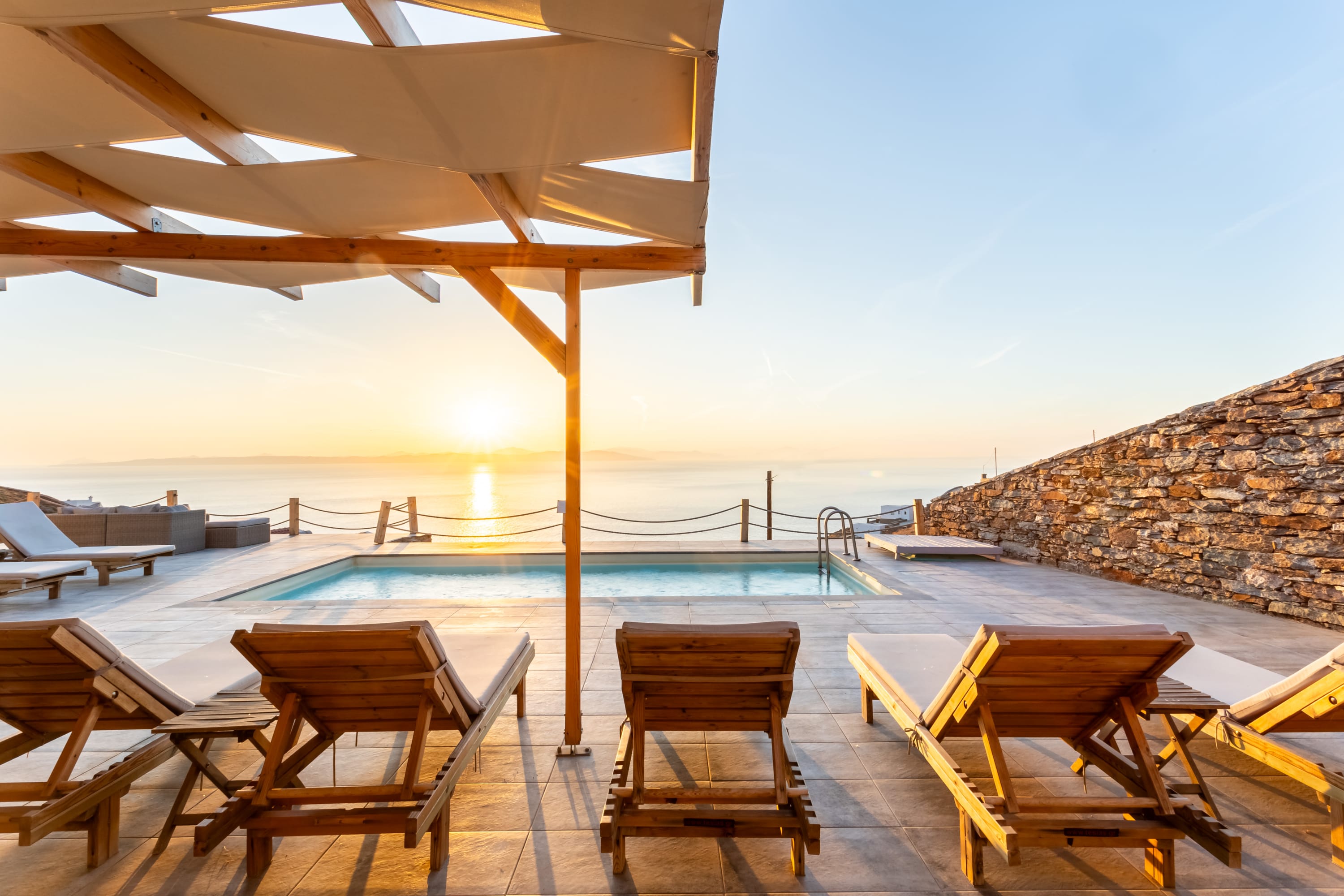 Live in Blue - Celeste Private Pool & Magic Views — Kea, Aegean — vacation rental