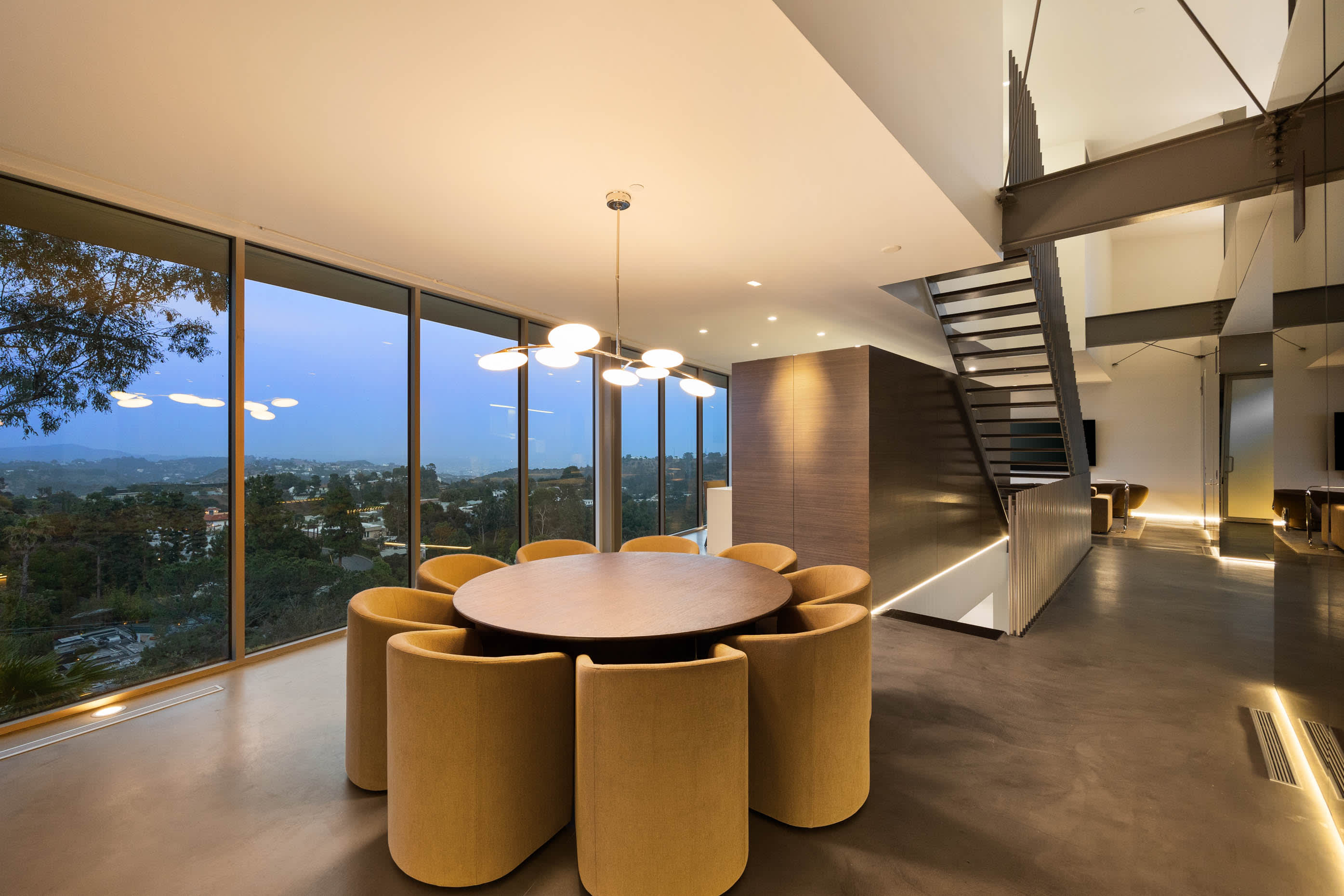 Sophisticated dining area perfect for memorable gatherings.