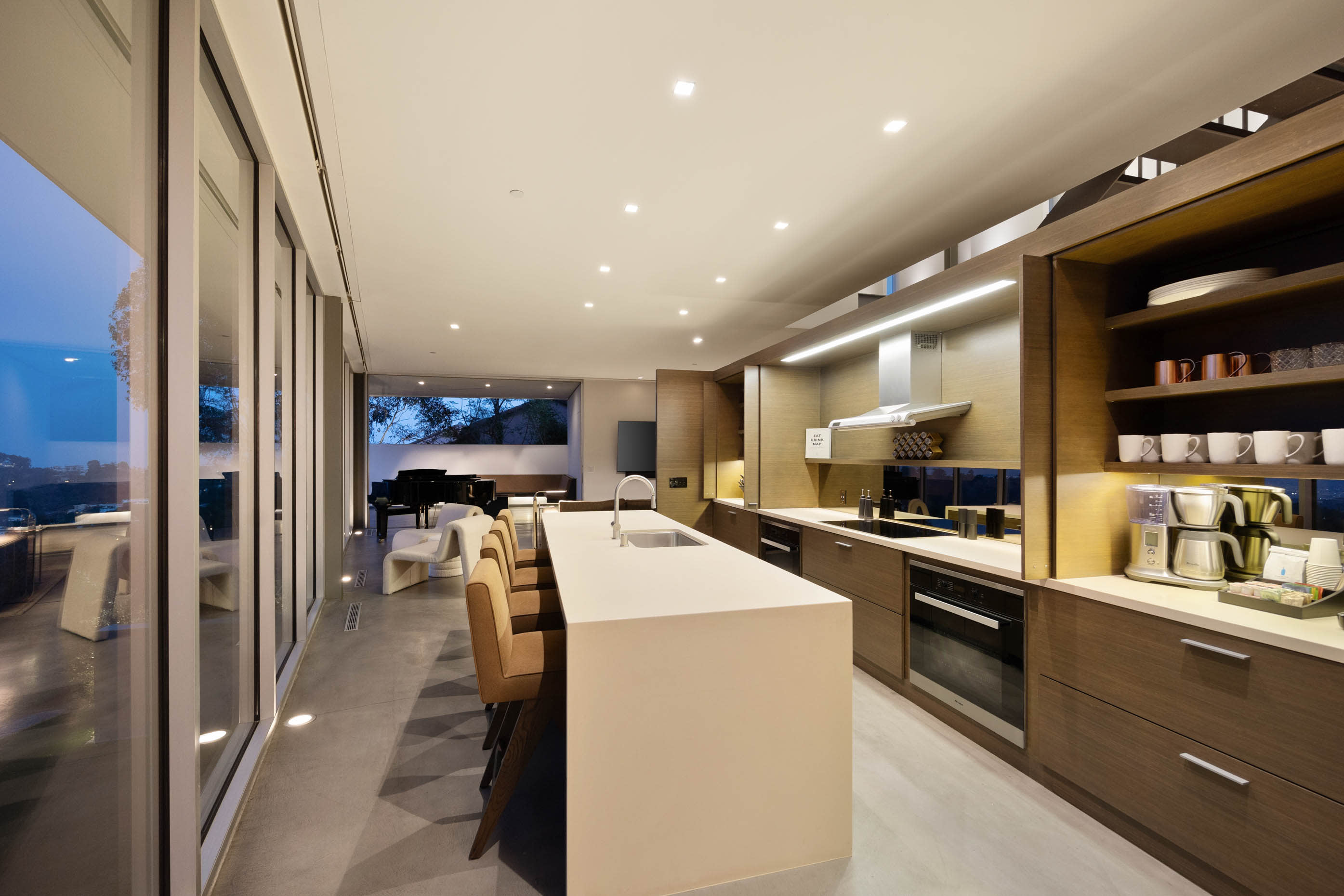 Premium beverage setup featuring top-quality coffee and tea amenities.