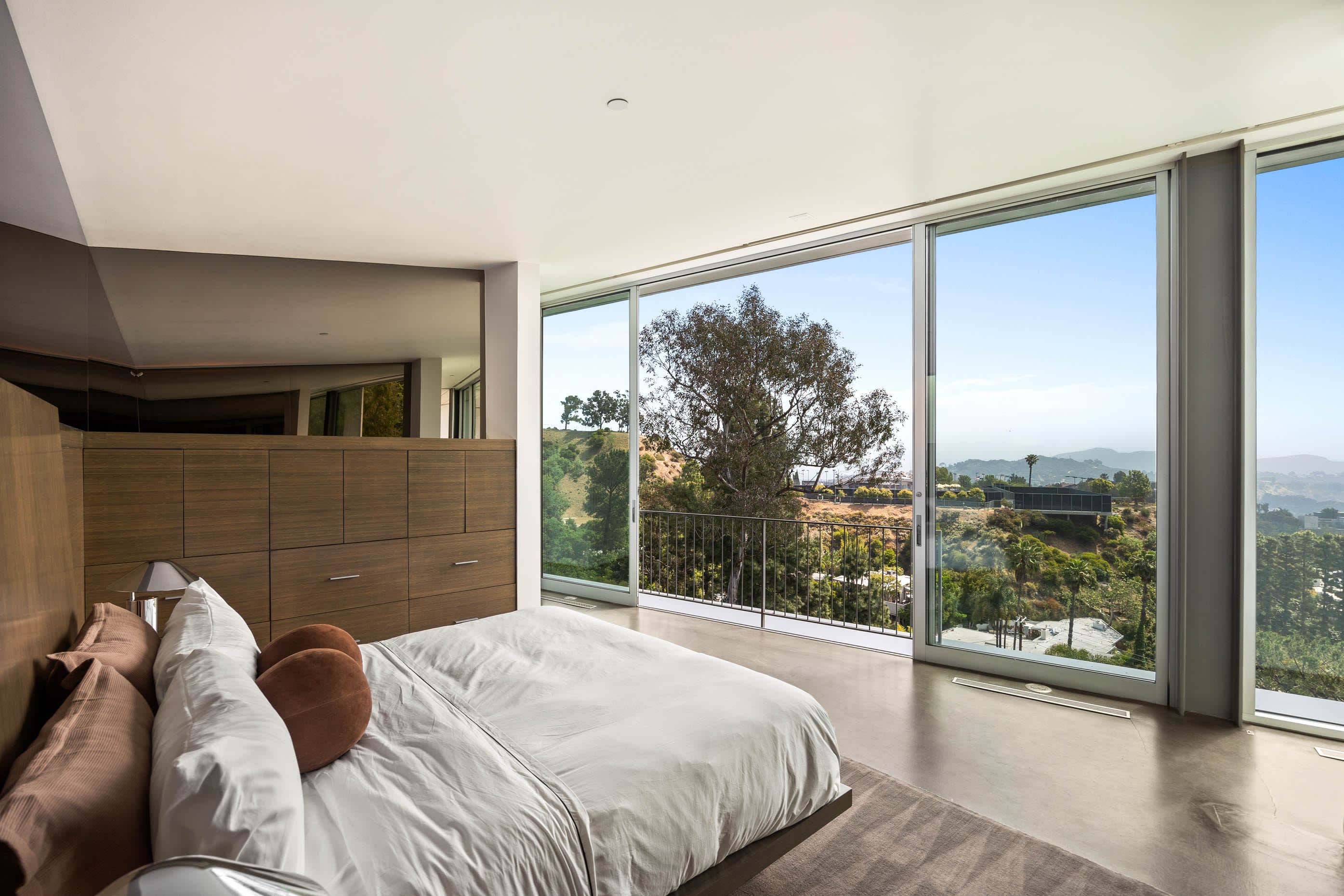 Wake up to stunning, unobstructed views from the comfort of your bed.