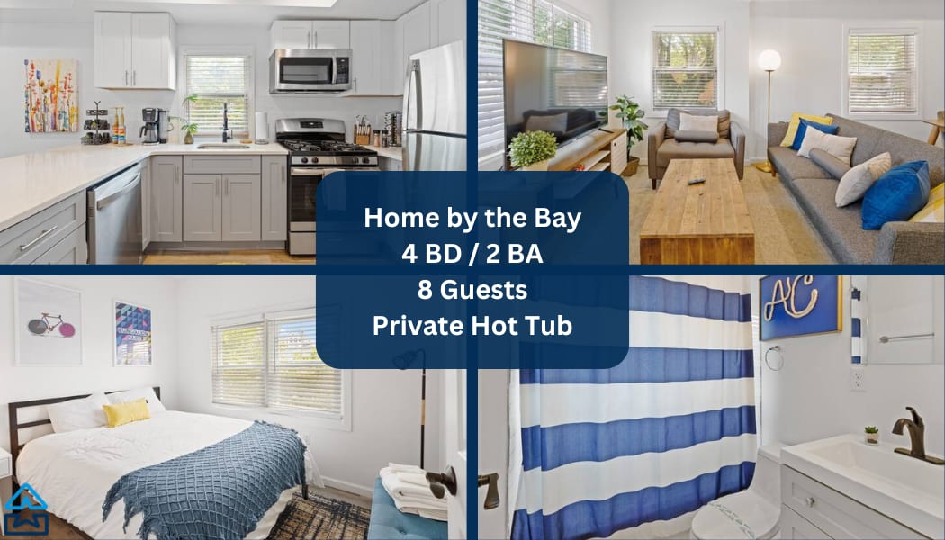 localSTR - Hot Tub Home By The Bay - 4BD+2BA - Picture 1