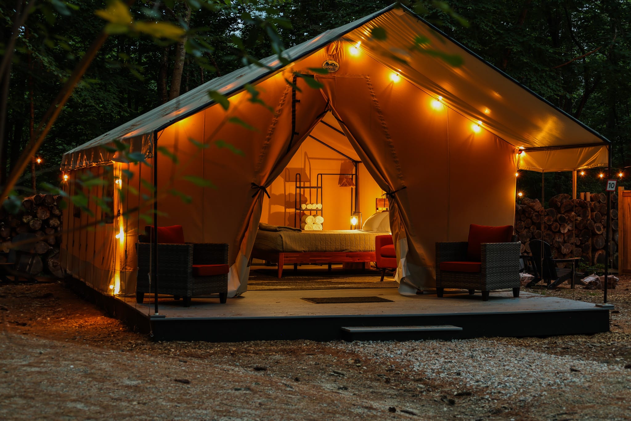 Large, luxurious glamping tent - 10 - Foto 1