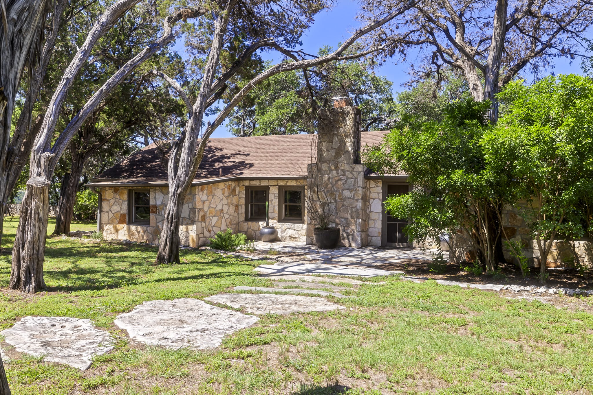 Historic 5BR | Lakefront Cabins with Dock | Fire Pit — Lake Travis, TX — vacation rental
