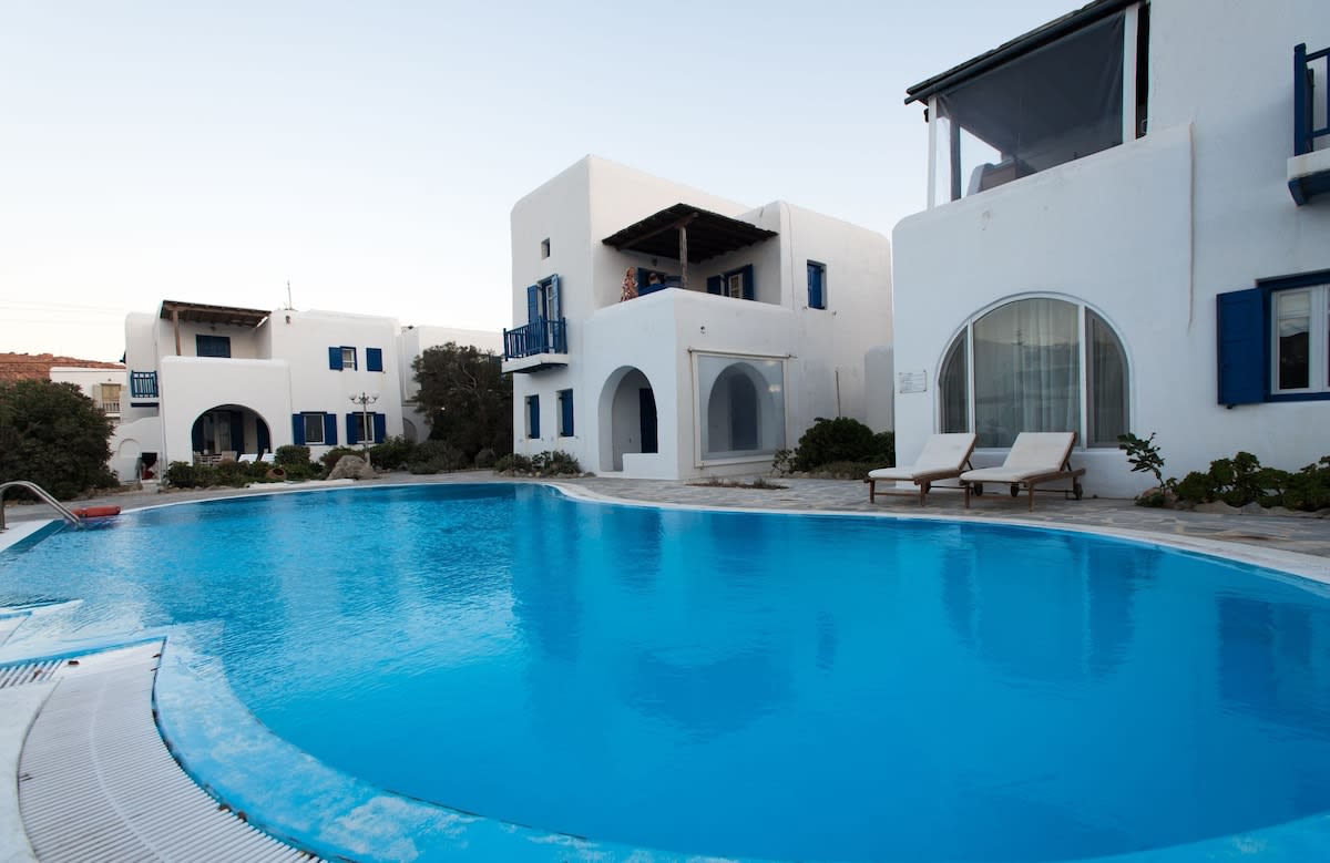 Glamorous 2BR Villa in Ornos with Amazing Sea View — holiday rental in Mykonos