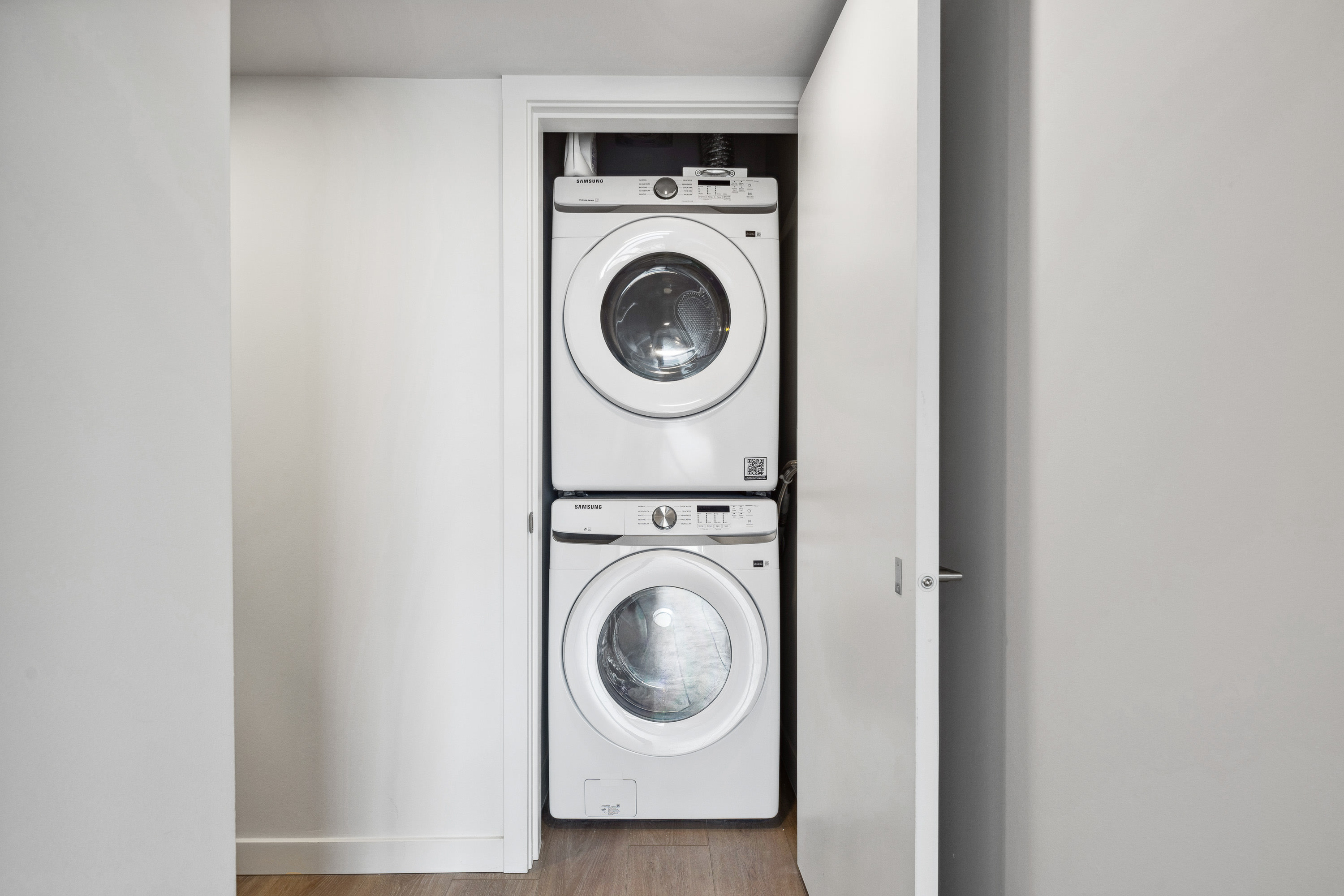 In suite laundry machines