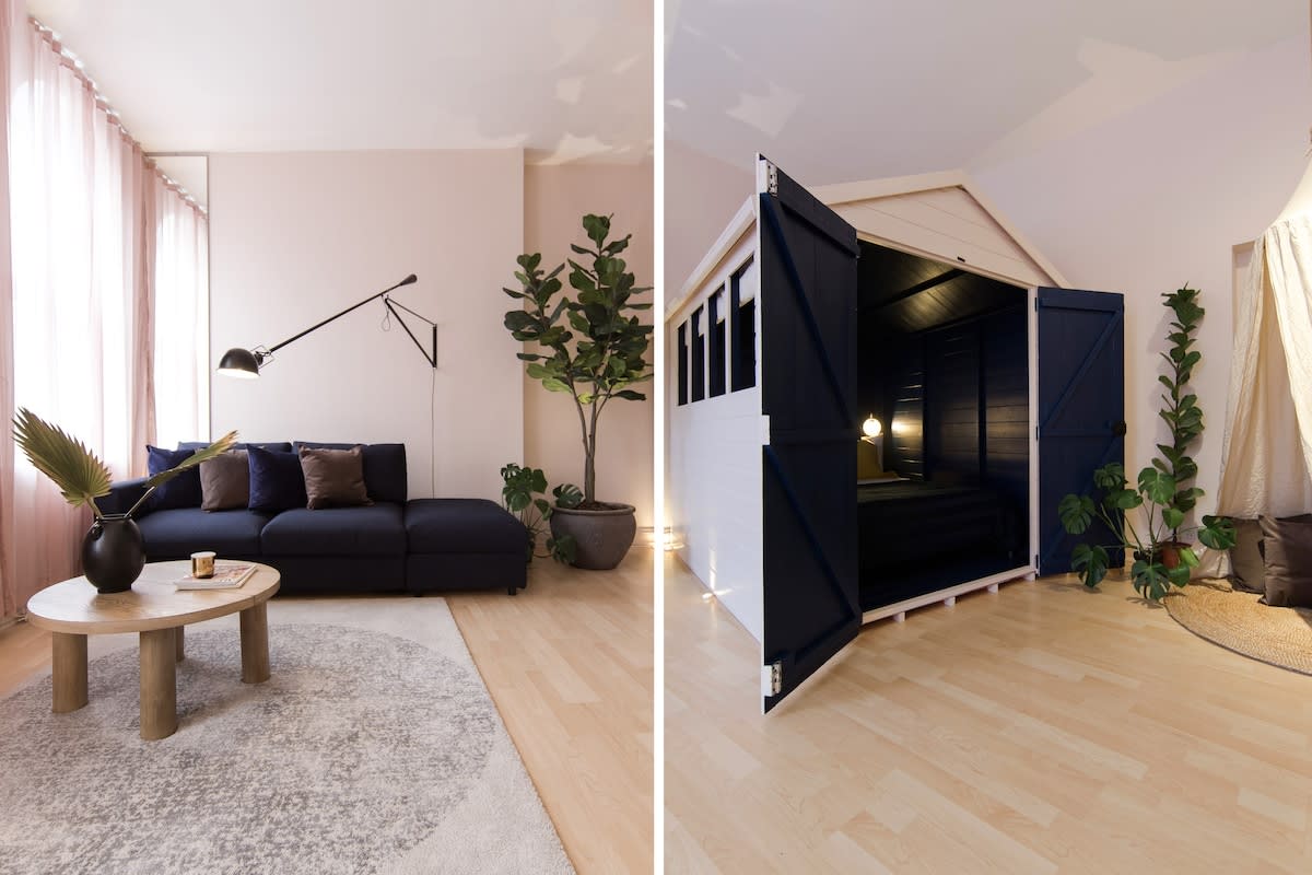 Loft w/ 100” Cinema, Premium Mattress & Hammock - Foto 14