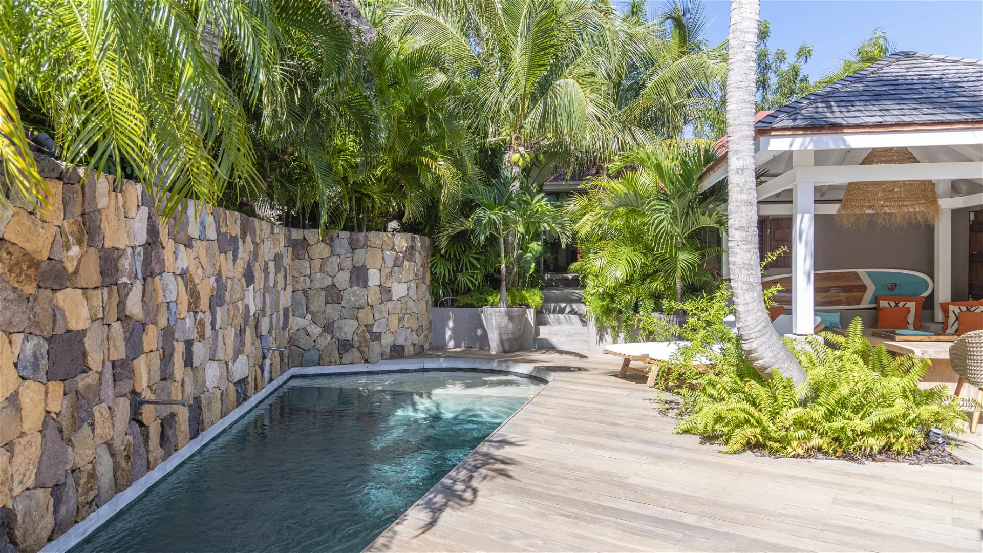 Grand-Cul-de-Sac Lagoon Retreat with Pool 4