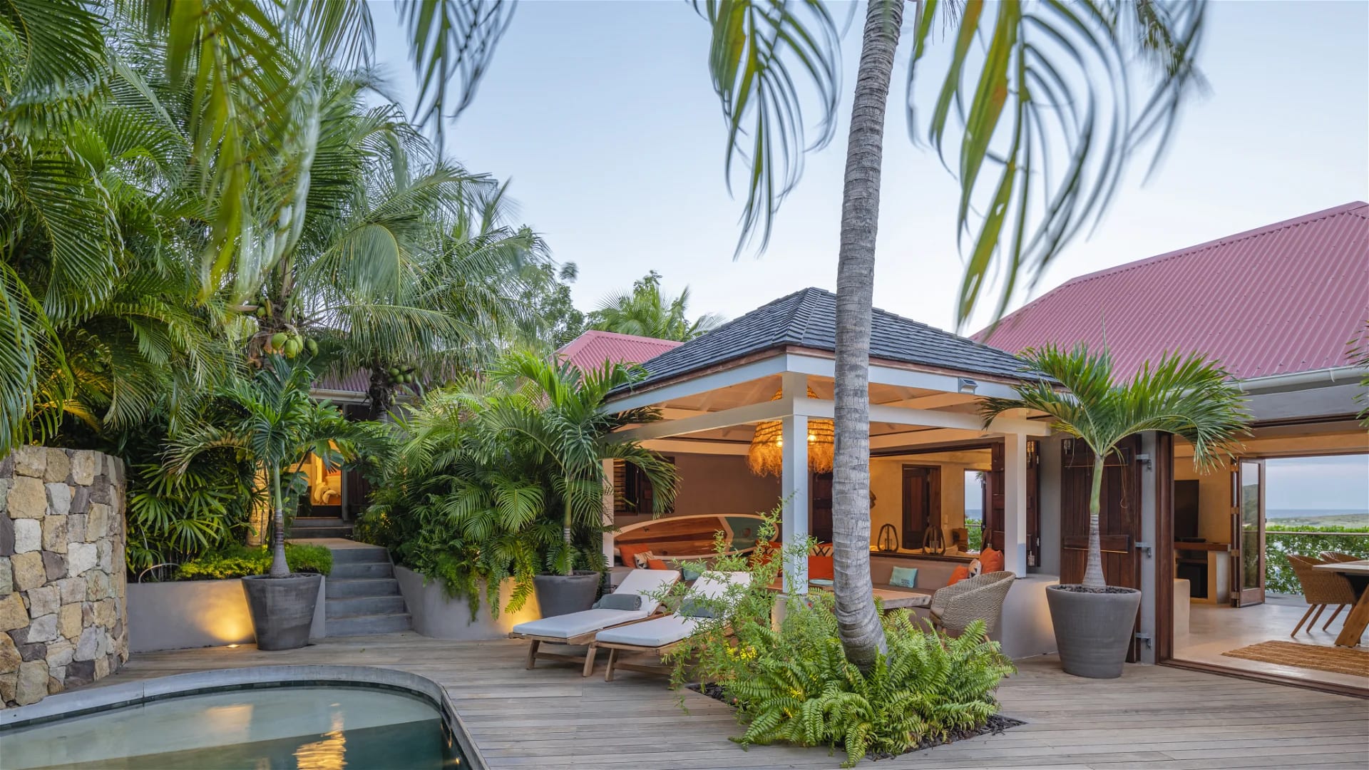 Grand-Cul-de-Sac Lagoon Retreat with Pool