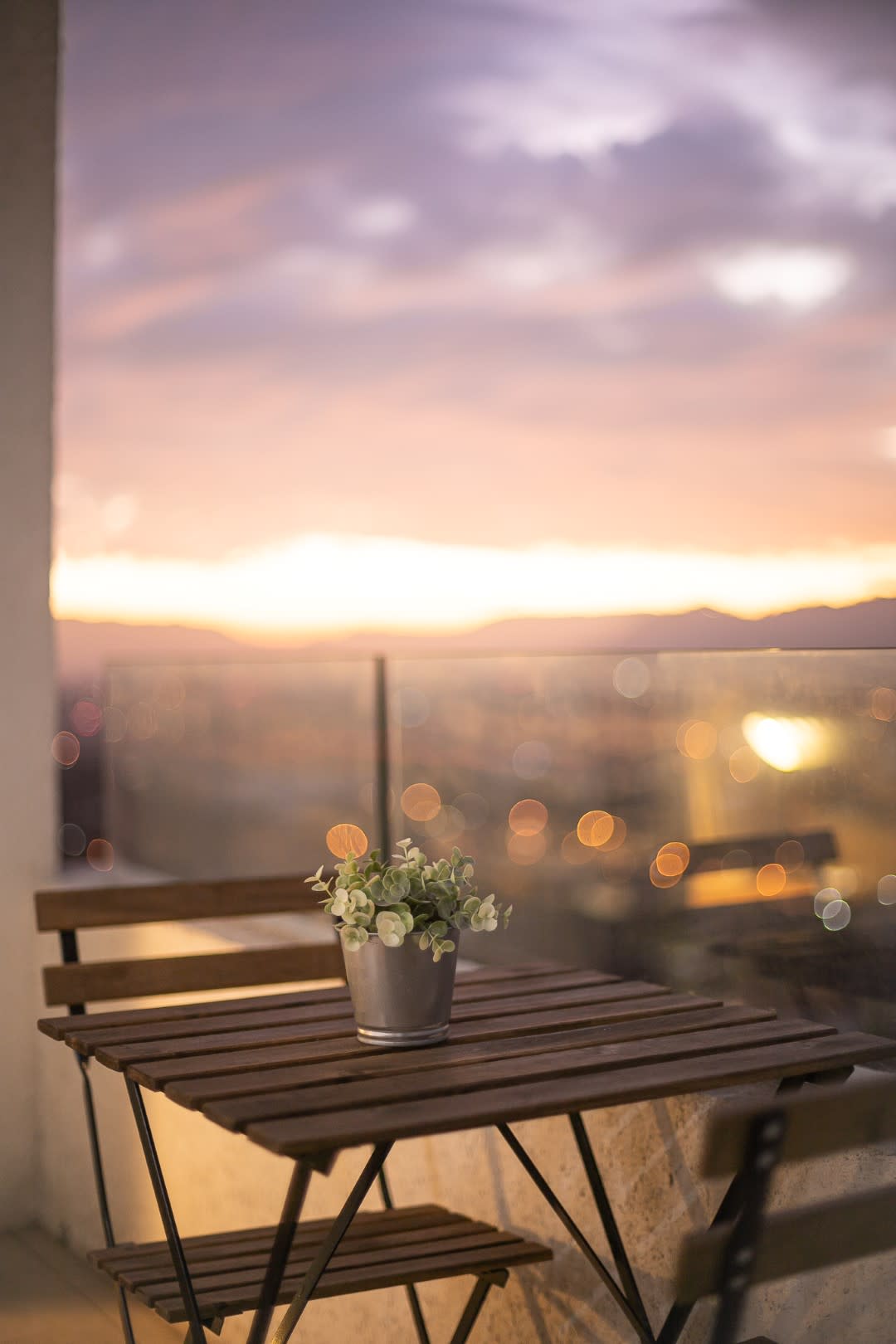 Enjoy stunning sunset views from your private balcony, perfect for relaxation and unwinding.