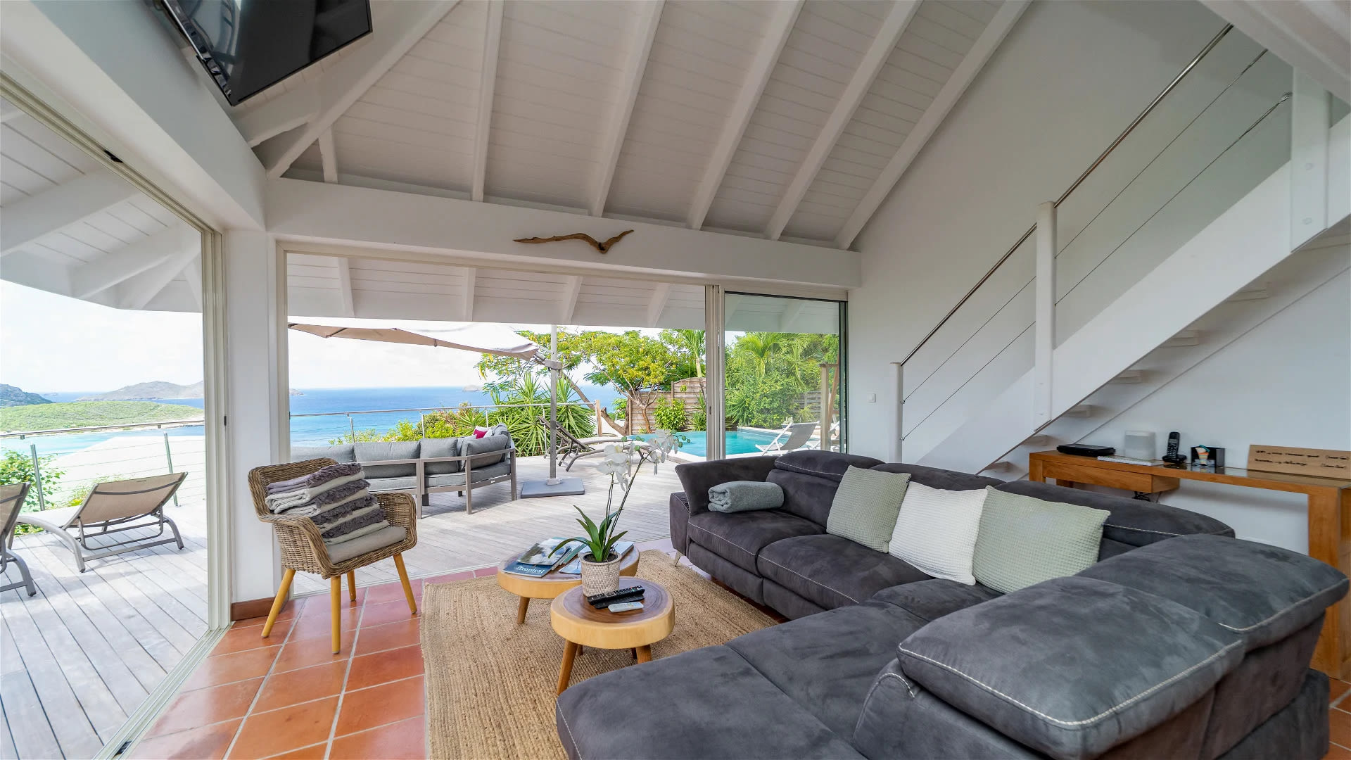 St. Jean Hillside Haven with Pool and Lagoon Views 5