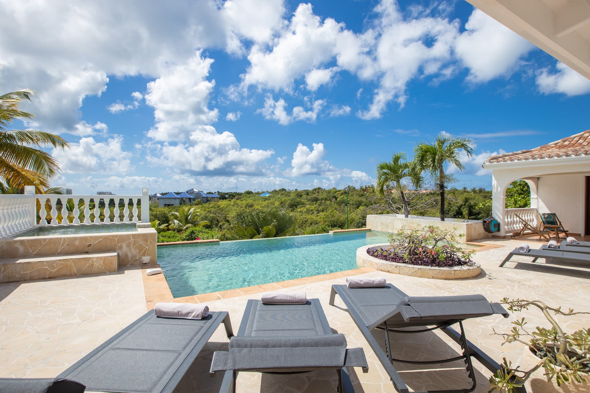 Villa La Rose du Désert – Elegant Mediterranean-Style Villa with Sea Views — Sandy Ground — vacation rental