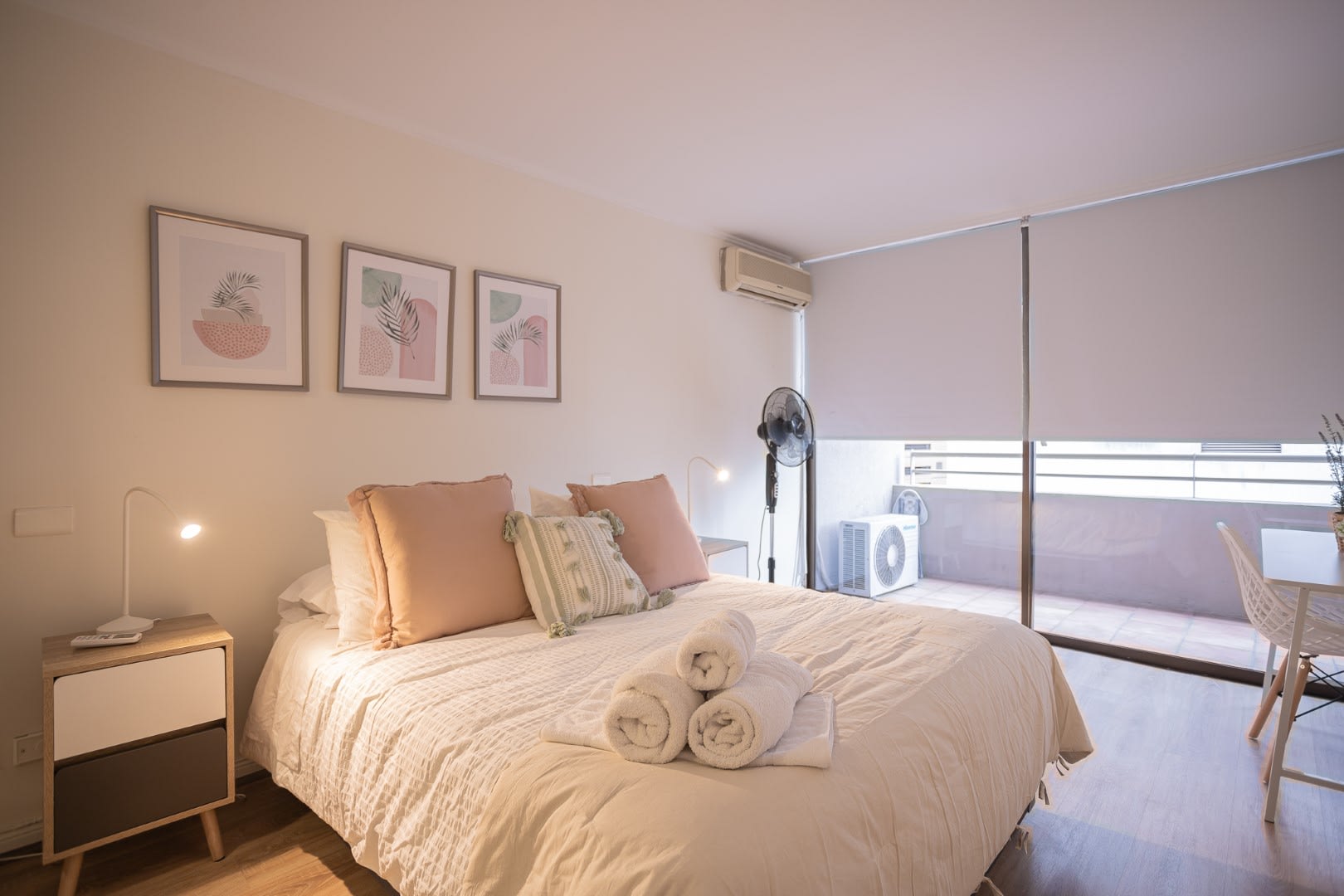 Relax in this cozy studio with a comfy bed, stylish decor, and a private balcony to enjoy the fresh air.