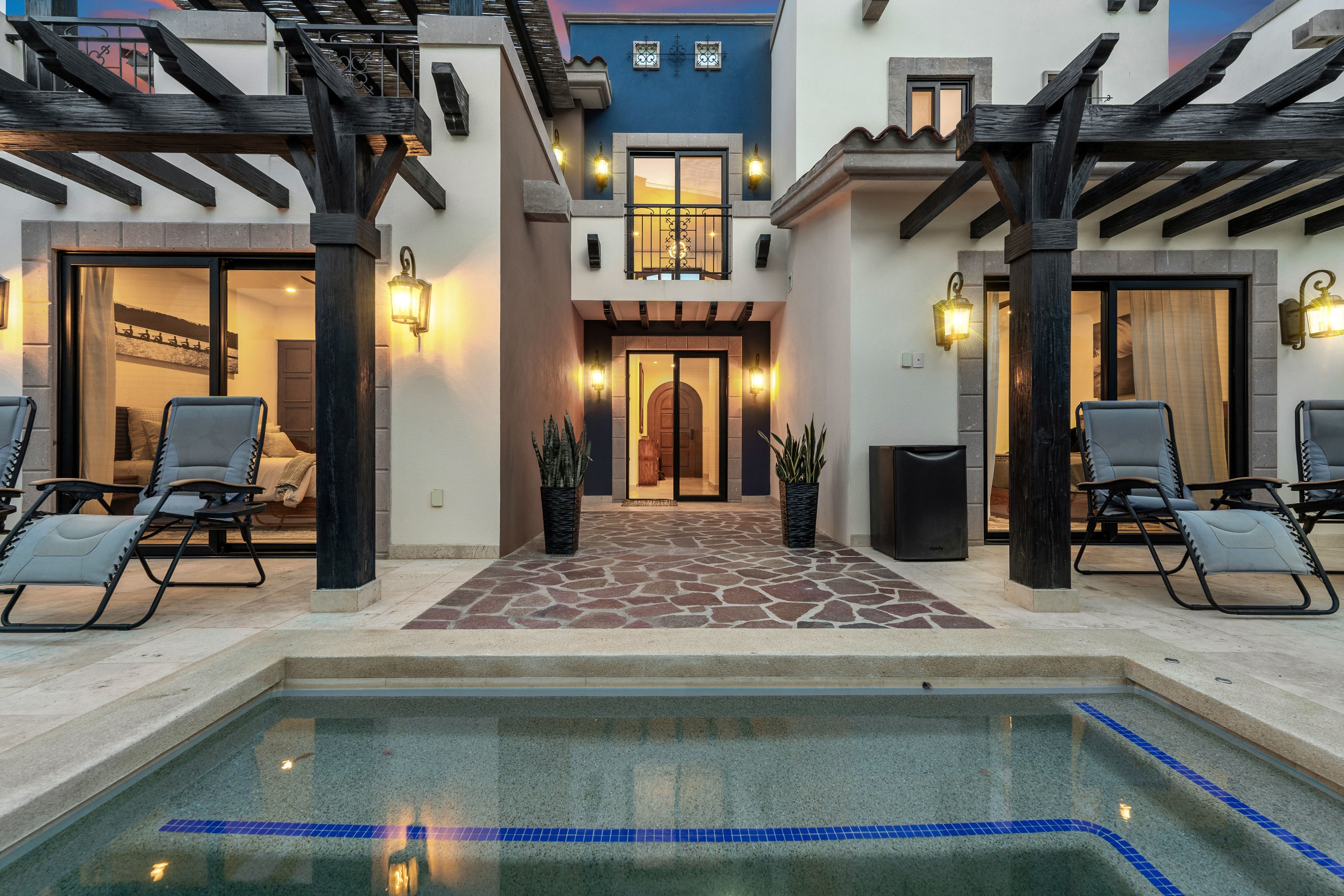 Quivira Ocean view private villa with pool