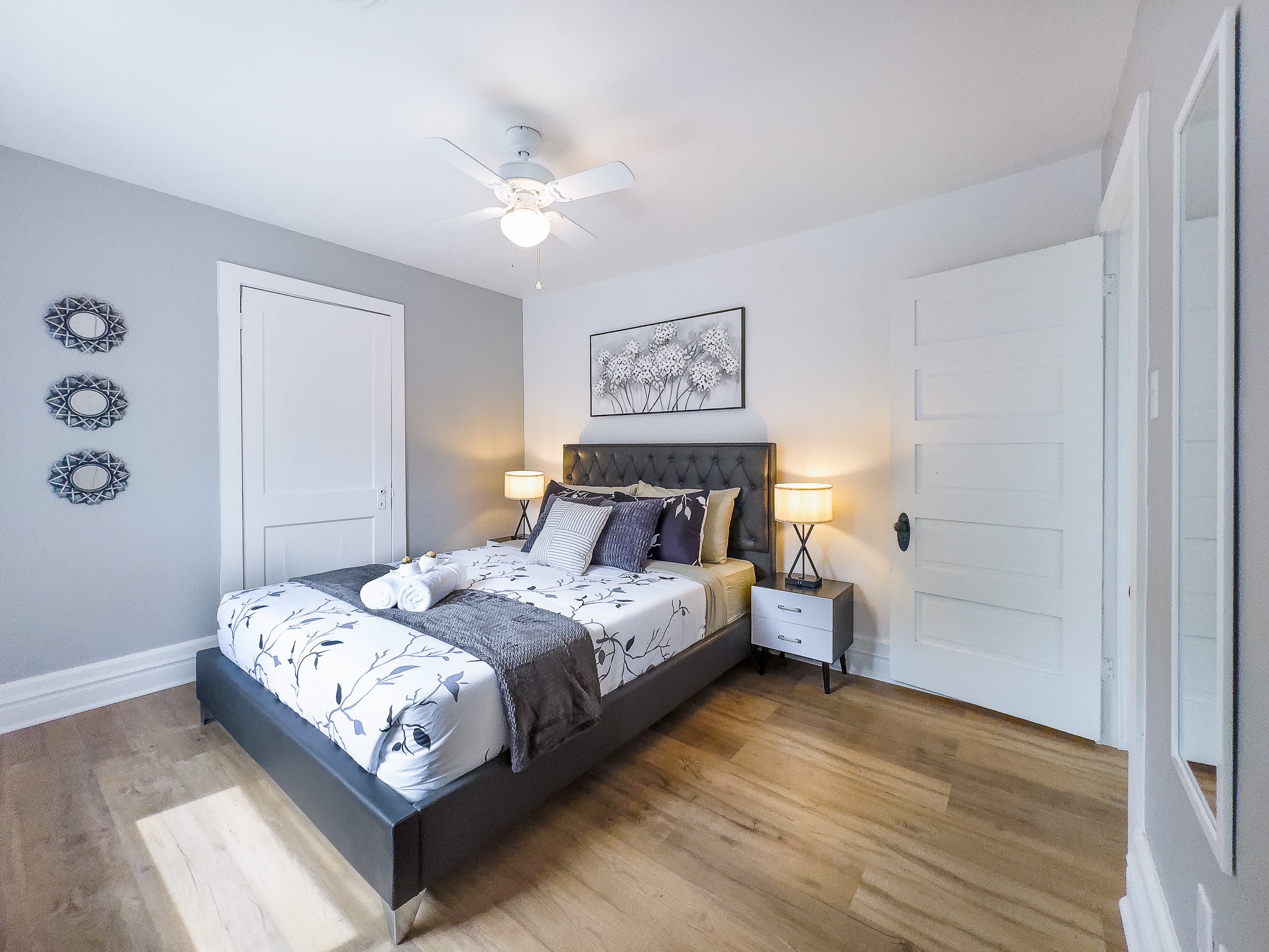 Primary Bedroom with Queen Size Bed