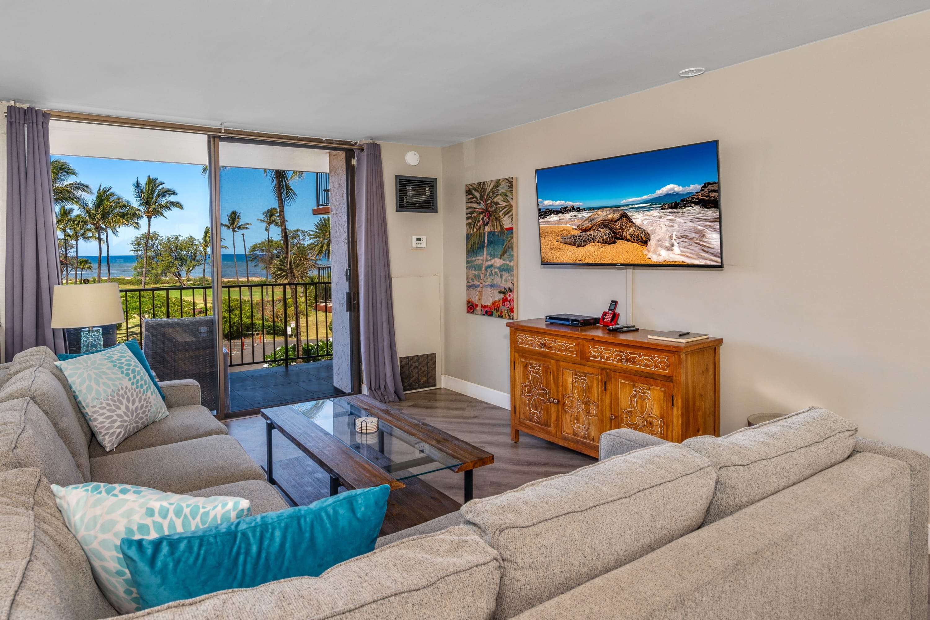 Sunny and Soothing Oceanfront Vistas — Kihei, HI — vacation rental