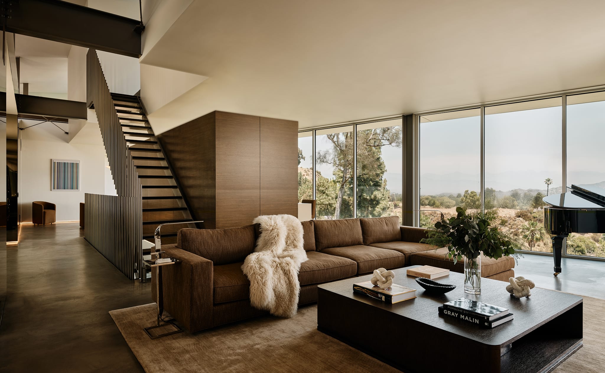 Welcome to unparalleled luxury and sophisticated elegance, with expansive city skyline views and high-end furnishings.