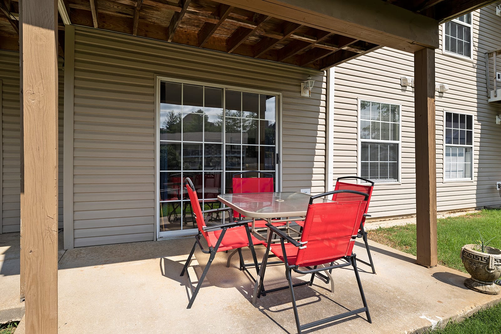 Outdoor covered patio