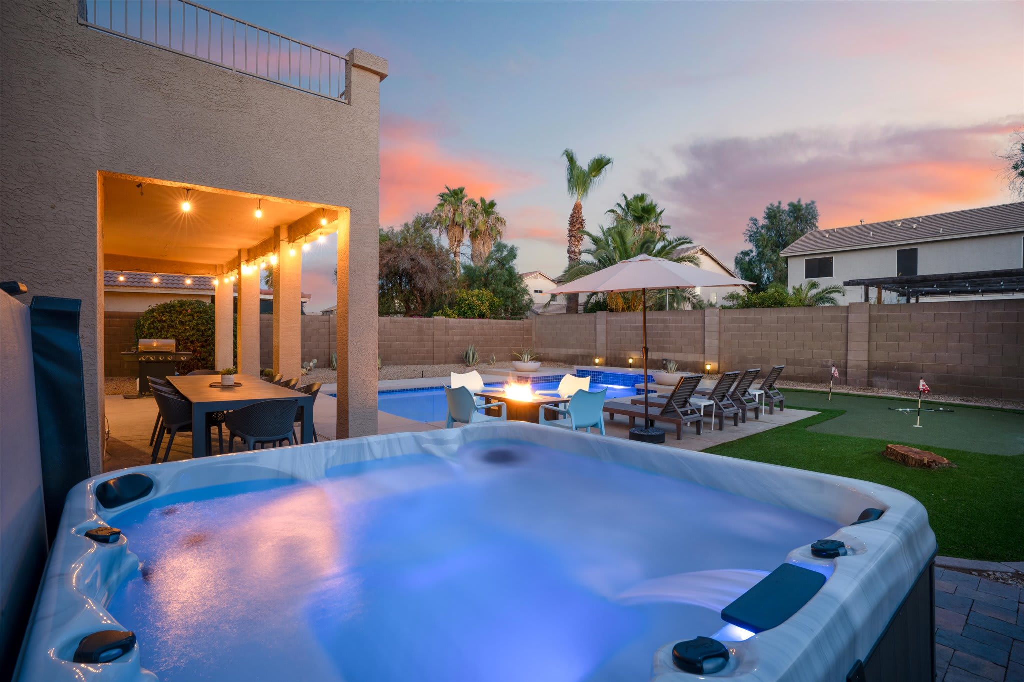Chandler Charm! Heated Pool~Spa~Gameroom~PuttPutt 2