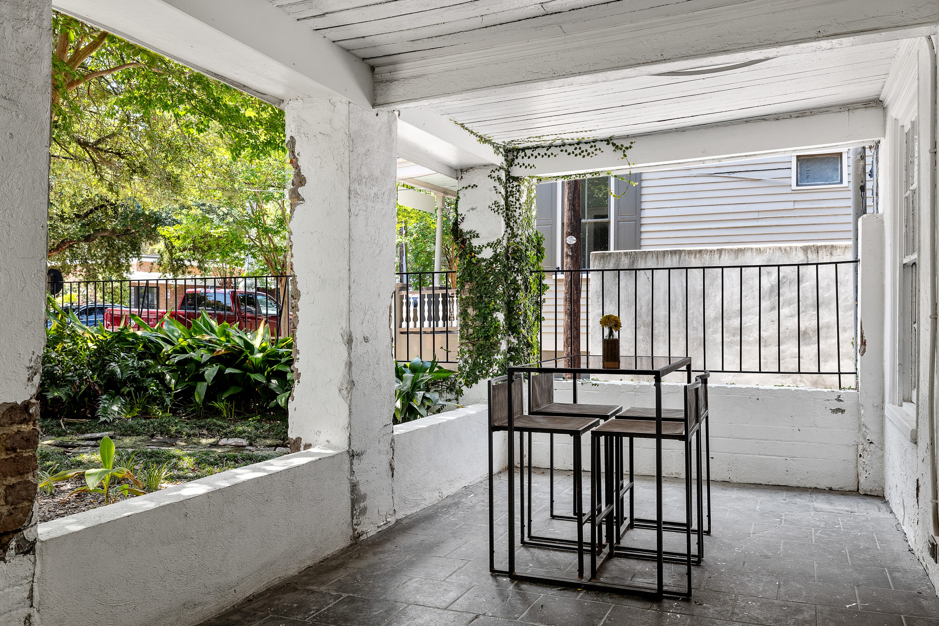 Plenty of room to relax on the outdoor porch