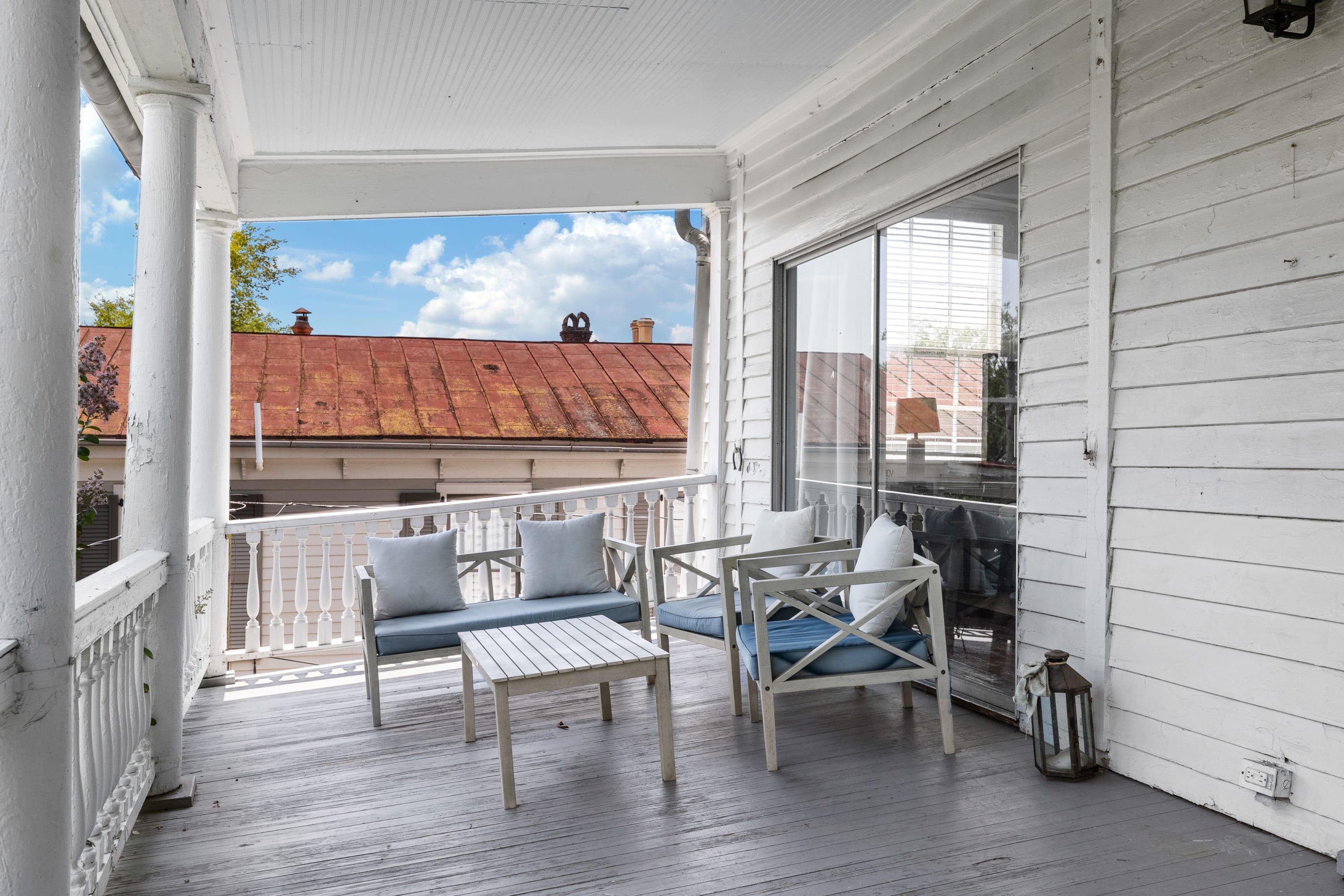 Plenty of room to relax on the outdoor porch