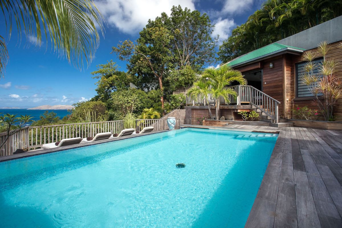 Villa VERONIKA – Sunset View Balinese-Inspired Retreat in Camaruche, St. Barths — Gustavia — vacation rental