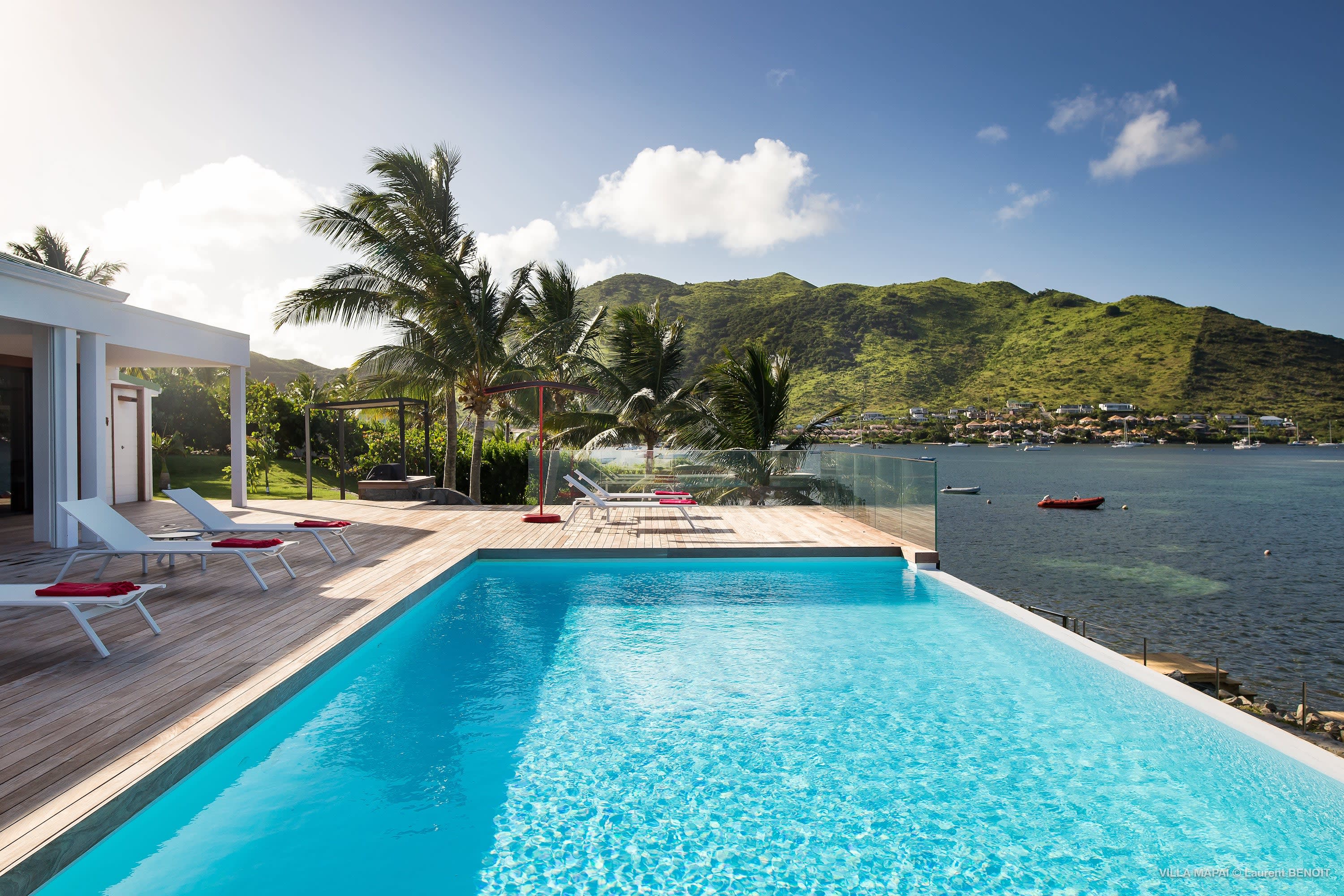 Villa Mapai – Oceanfront Retreat with Private Dock in Cul de Sac, St. Martin — Cul-de-Sac — vacation rental