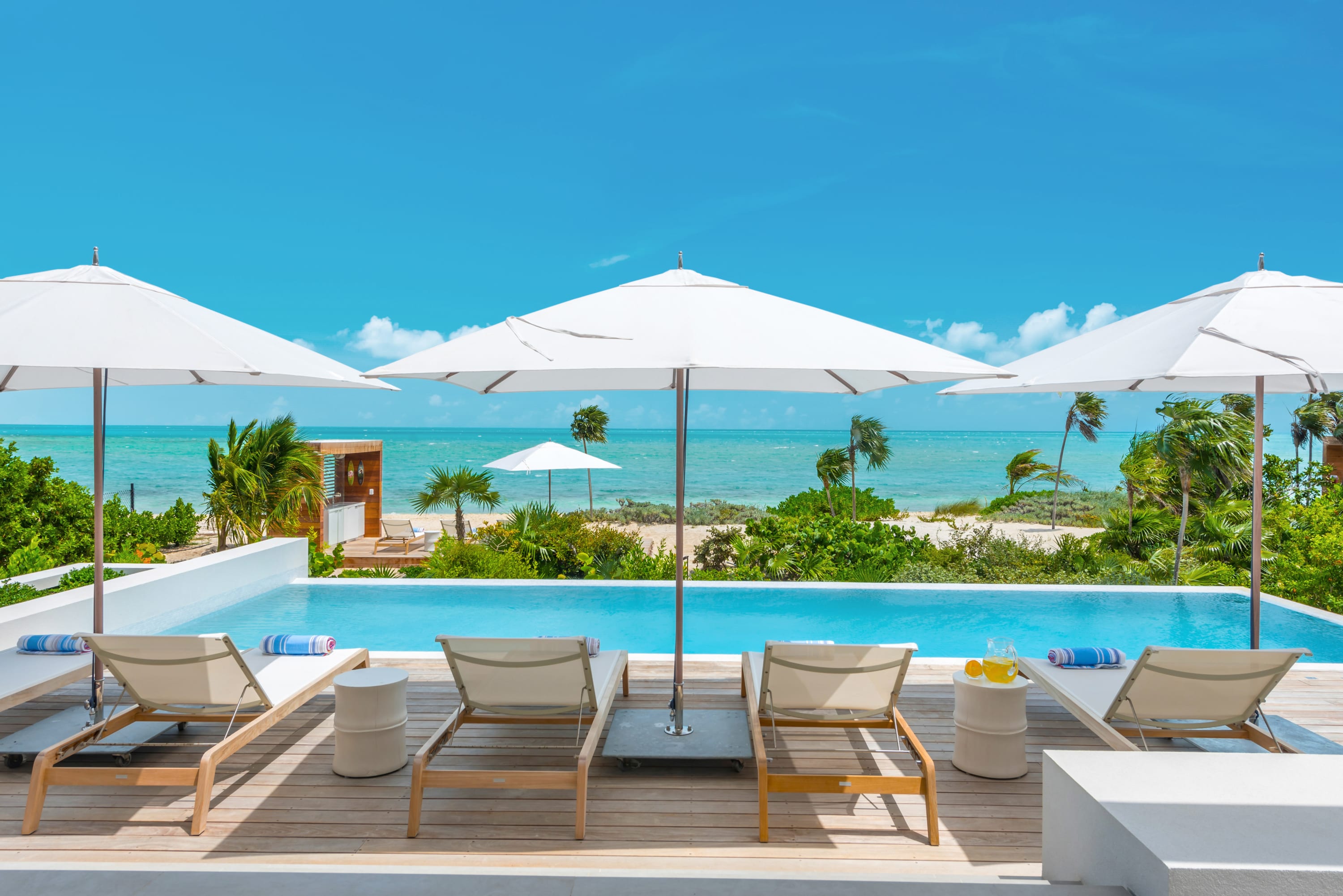 Beach Enclave Grace Bay | Six-Bedroom Premium Ocean View Villa — Leeward Settlement — vacation rental