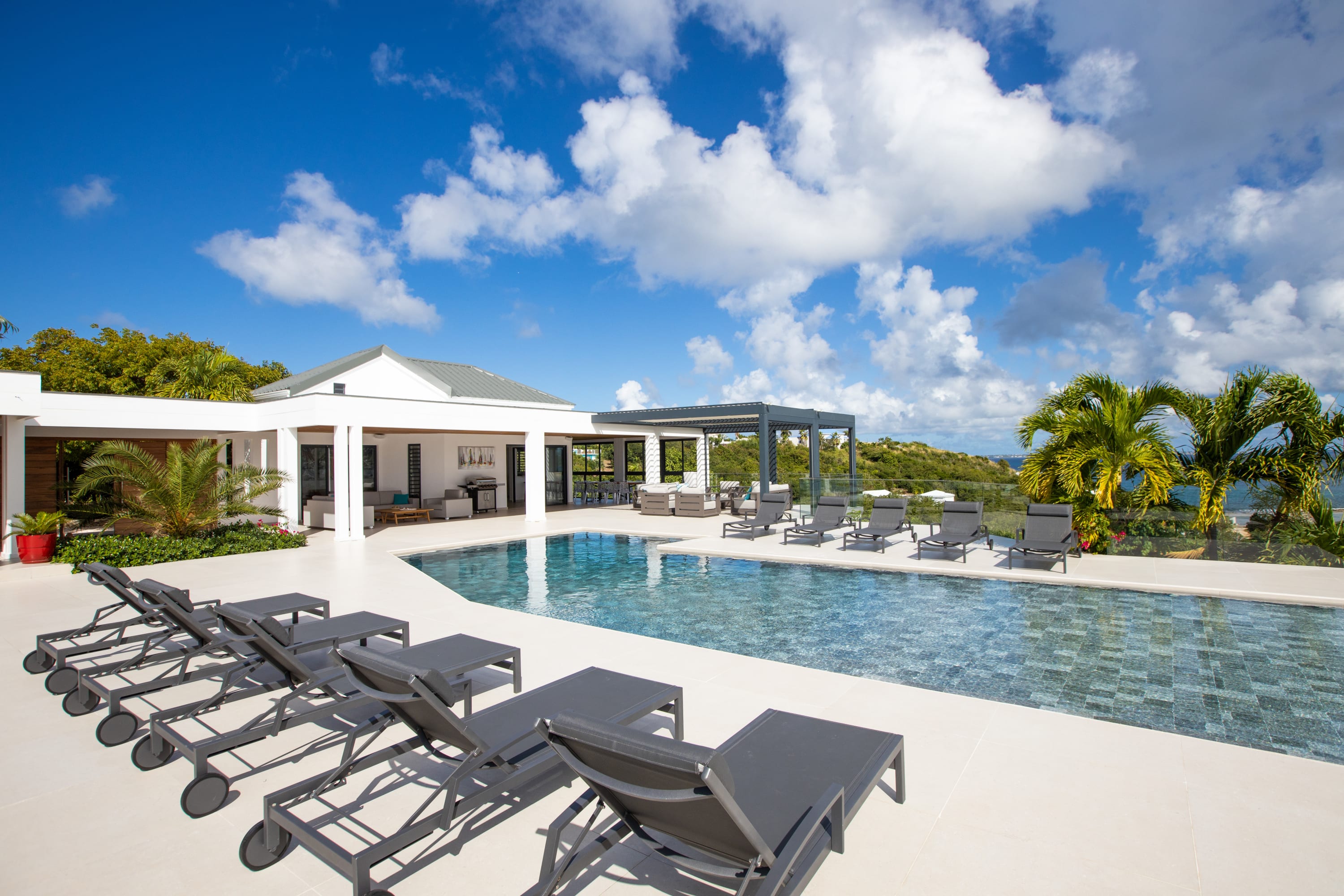 Villa La Siesta – Panoramic Caribbean Escape Near Baie Rouge, St. Martin — Sandy Ground — vacation rental