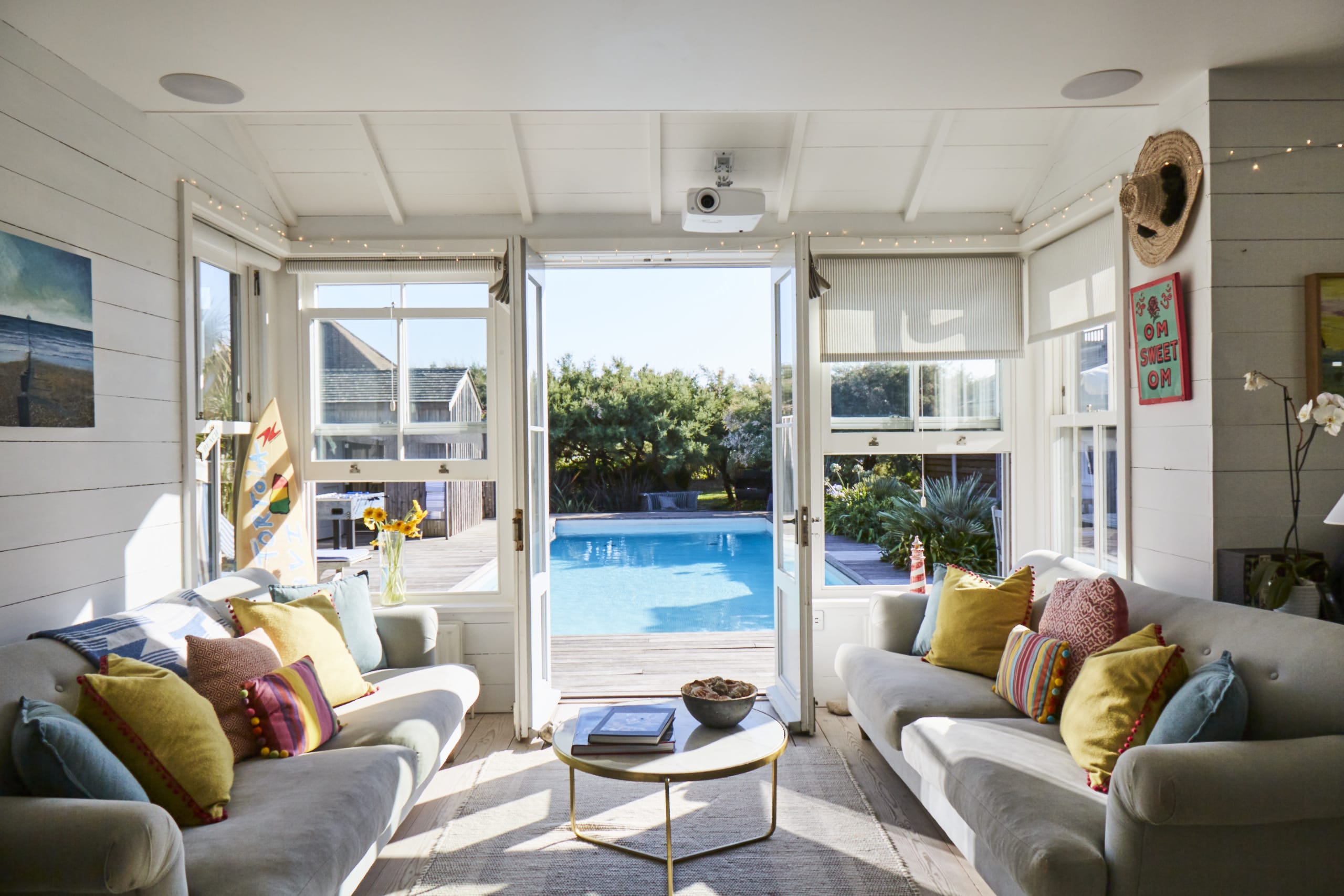 Beachfront House w Pool & Steam
