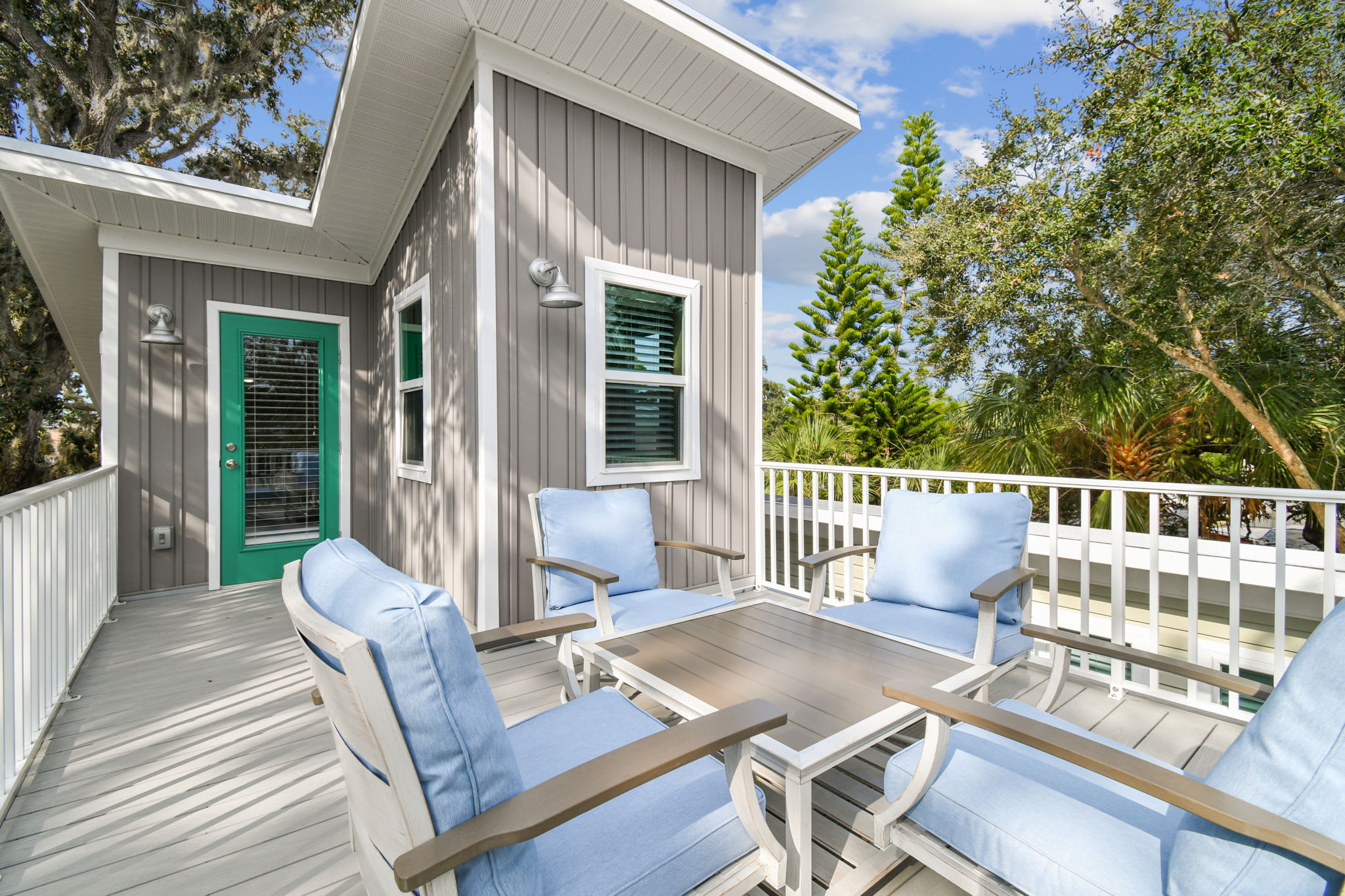 Rustic Tiny Home on Pinellas Trail w/ Heated Pool! Walk or Bike to Downtown Dunedin! — Dunedin Tiny Houses, FL — vacation rental