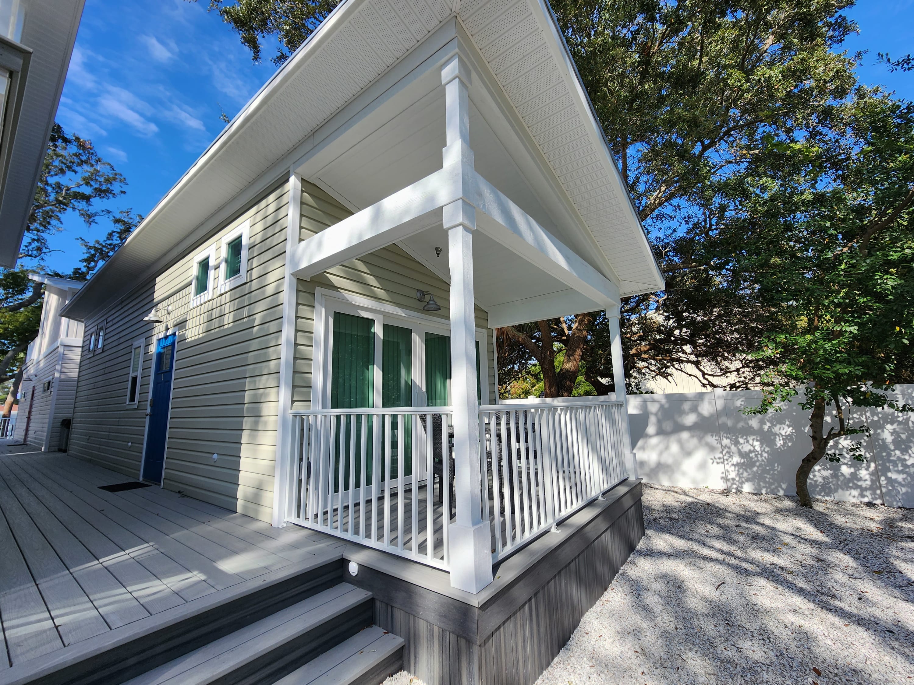 Coastal Tiny Home on Pinellas Trail w/ Heated Pool! Walk or Bike to Downtown Dunedin! — Dunedin Tiny Houses, FL — vacation rental