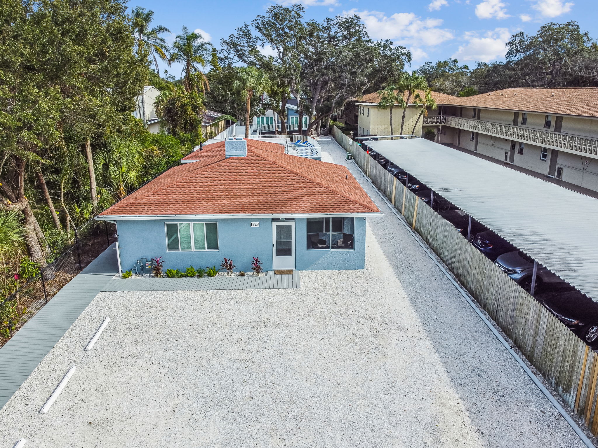Dunedin Bungalow on Pinellas Trail w/ Heated Pool! Walk or Bike to Downtown Dunedin! — Dunedin Tiny Houses, FL — vacation rental