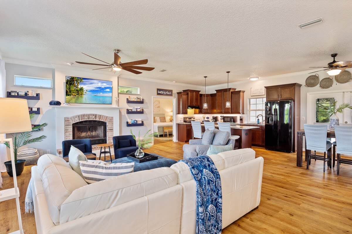 Palm Coast Retreat with Heated Pool and Golf Cart 4