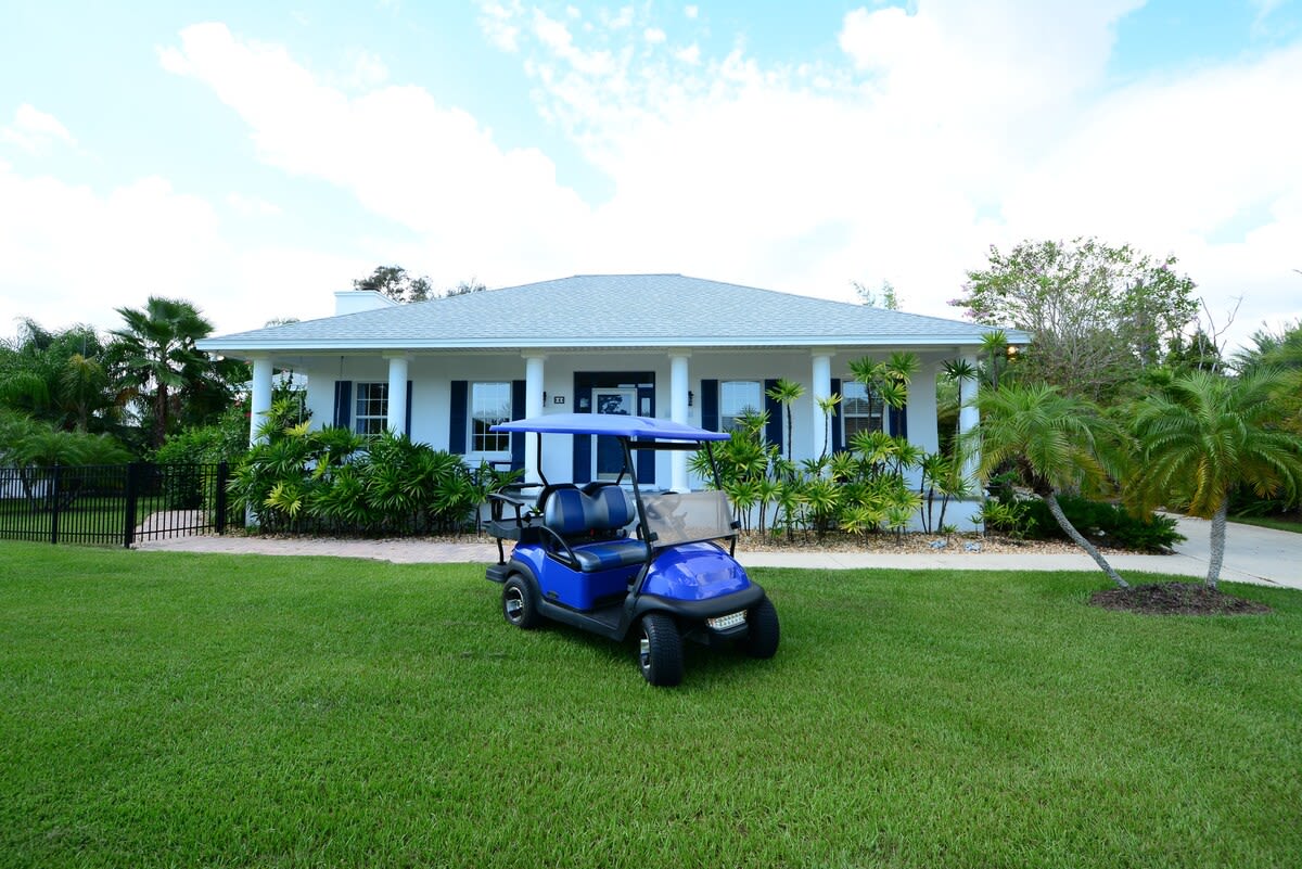 Palm Coast Retreat with Heated Pool and Golf Cart 2