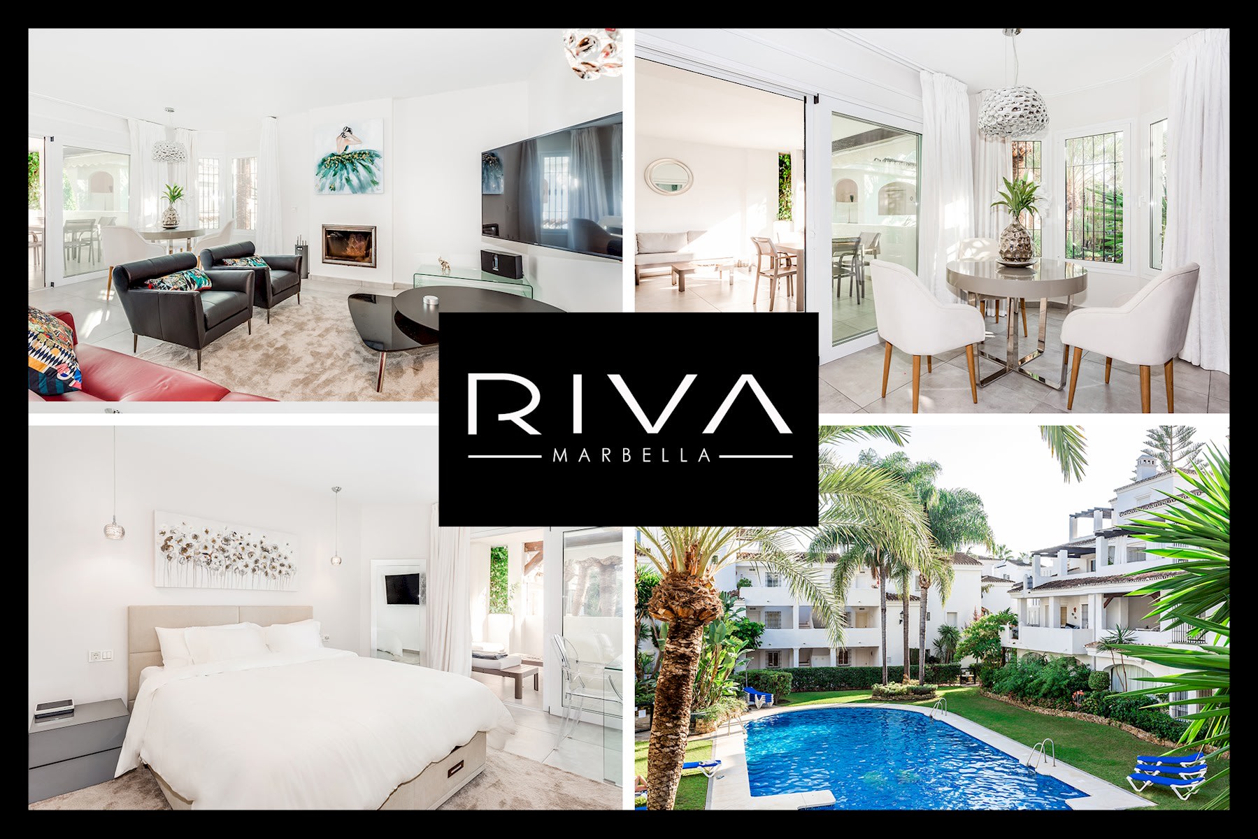 by RIVA - Stylish 2 Bedroom Luxury Apartment in Naranjos Puerto Banus — Marbella, Andalucía — vacation rental