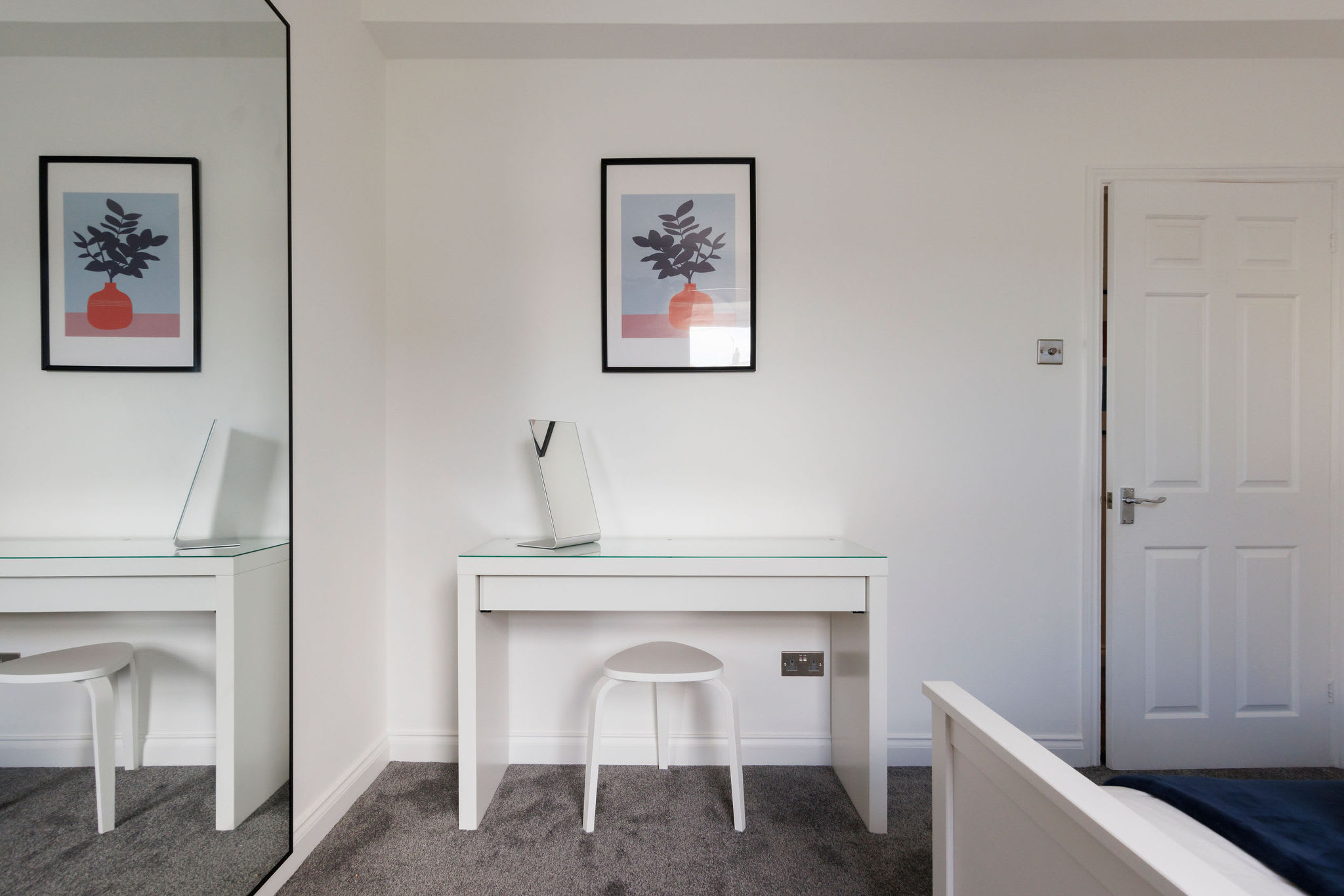 The perfect space to get ready in the morning or catch up on some work or study.