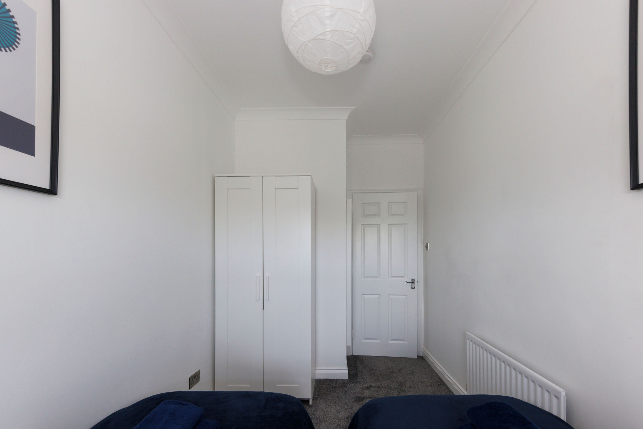 Both rooms have wardrobe space for your belongings.